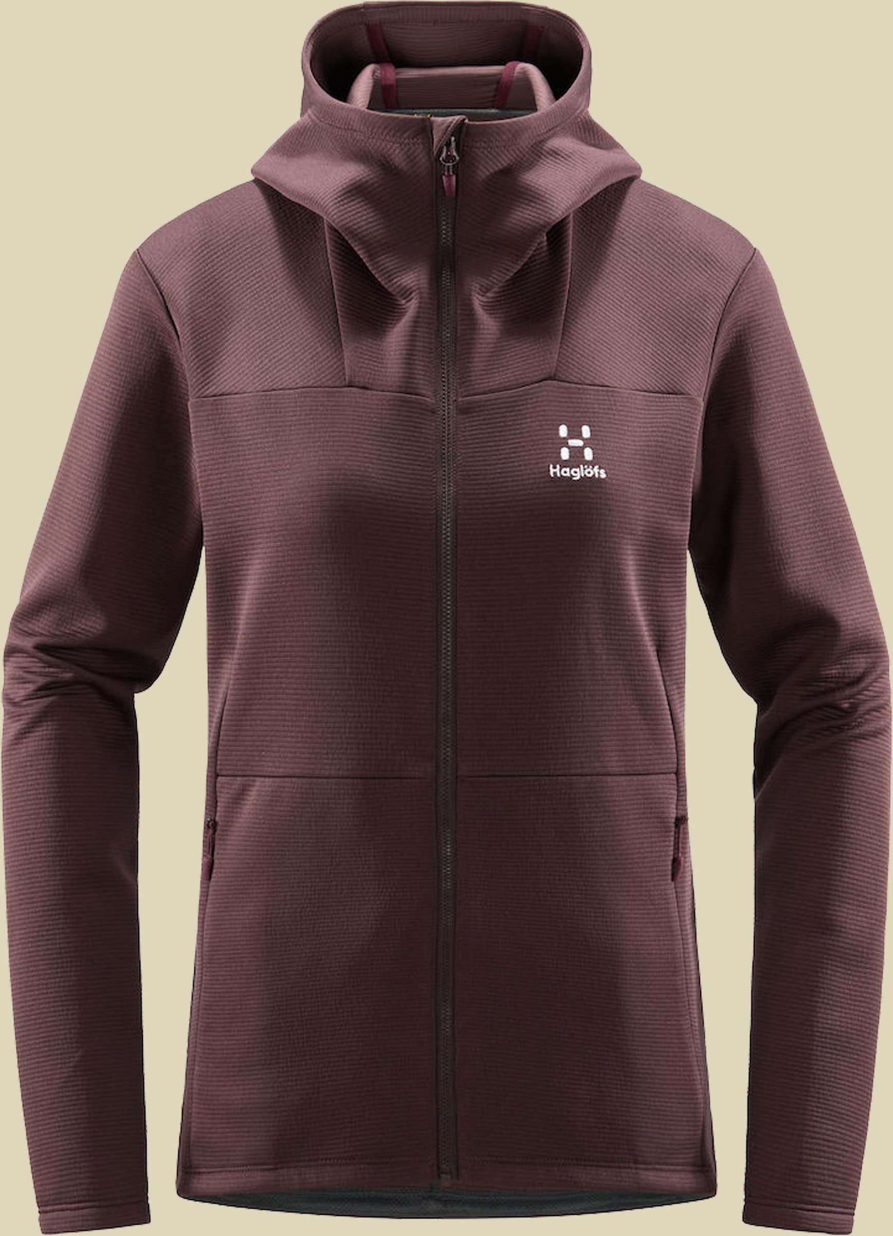 Willow Mid Hood Women Größe S Farbe burgundy brown