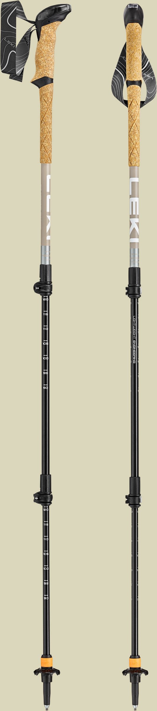 Makalu Lite AS Compact Länge 90 - 125 cm Farbe pale clay light-white-silver