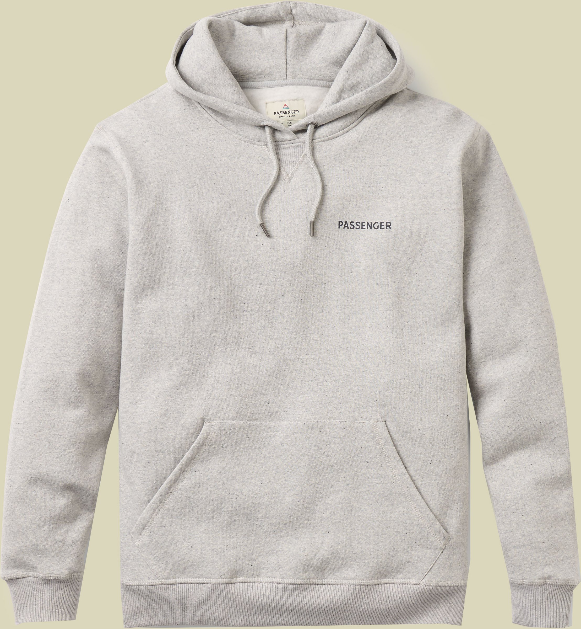 Roamer Recycled Cotton Hoodie Men S grau - grey marl