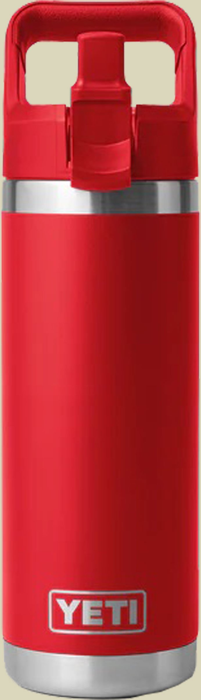 Rambler 18 oz Colour Straw Bottle 532 ml rot
