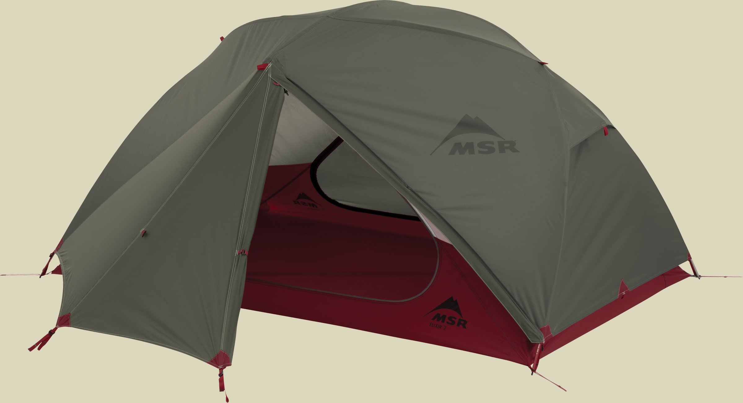 Elixir 2 Tent V2 2-Personen-Zelt Farbe green