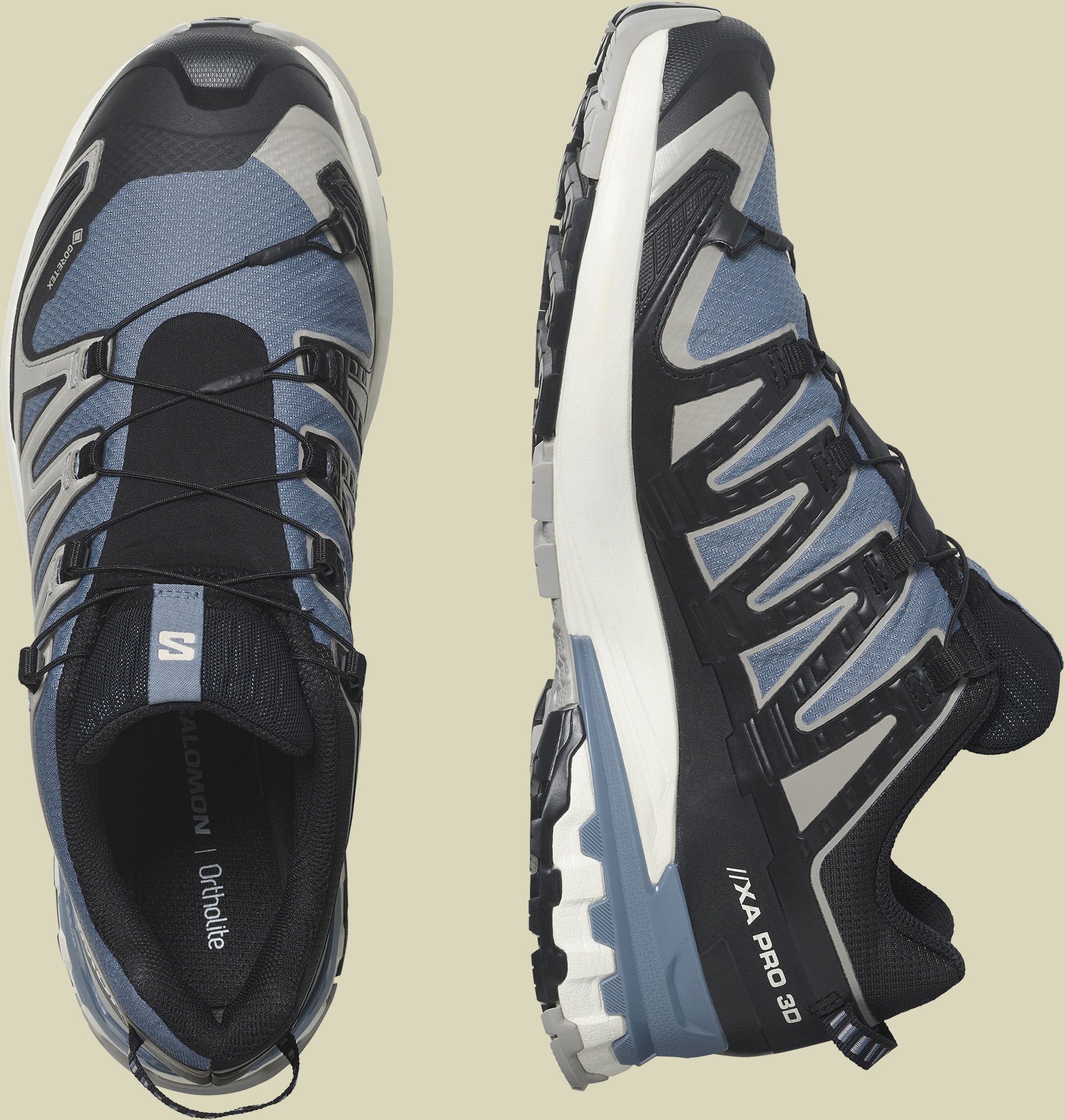 Thumbnail - XA PRO 3D V9 GTX Men Größe UK 10,5 Farbe flint stone/black/ghost gray