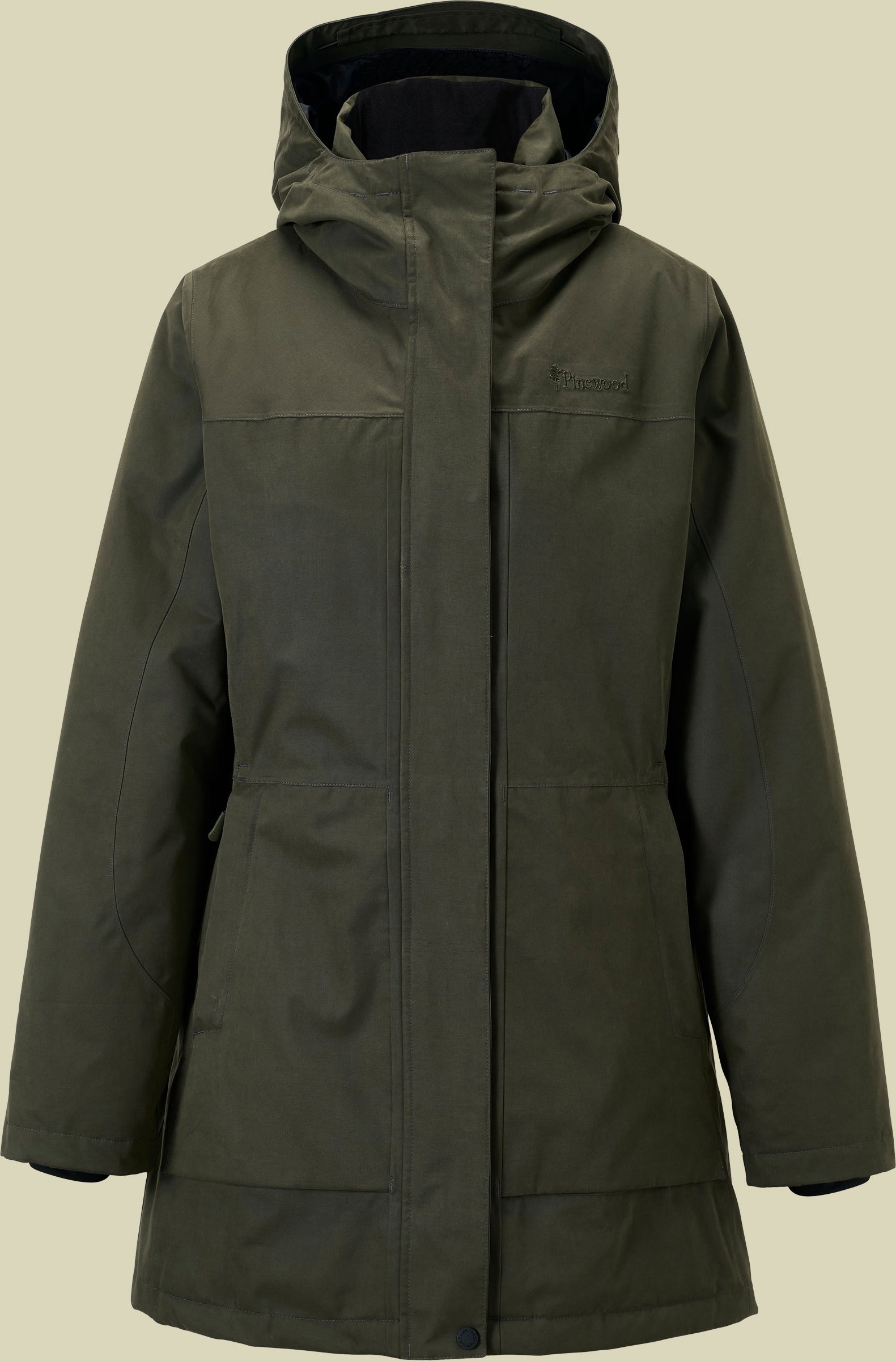 Padded Winter Parka Women XL grün - d.green