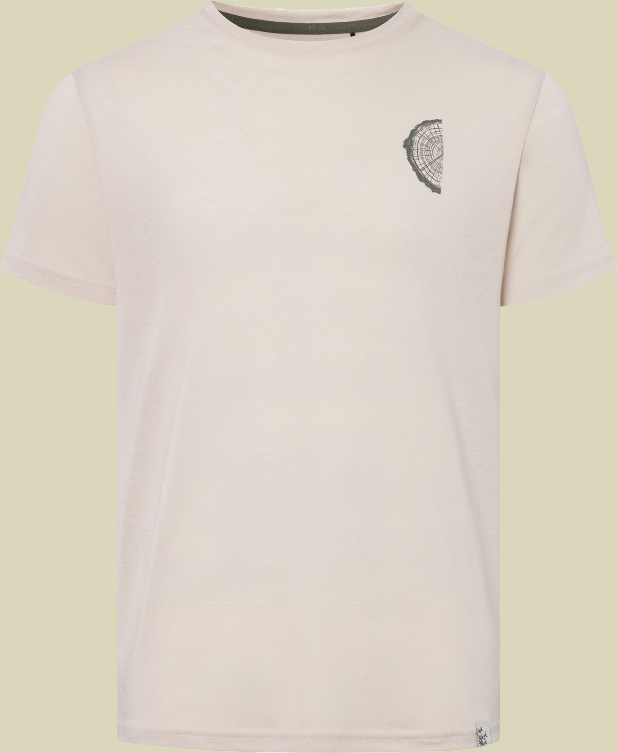 T-Shirt Rune Bamboo Men XXL beige - beige/olive