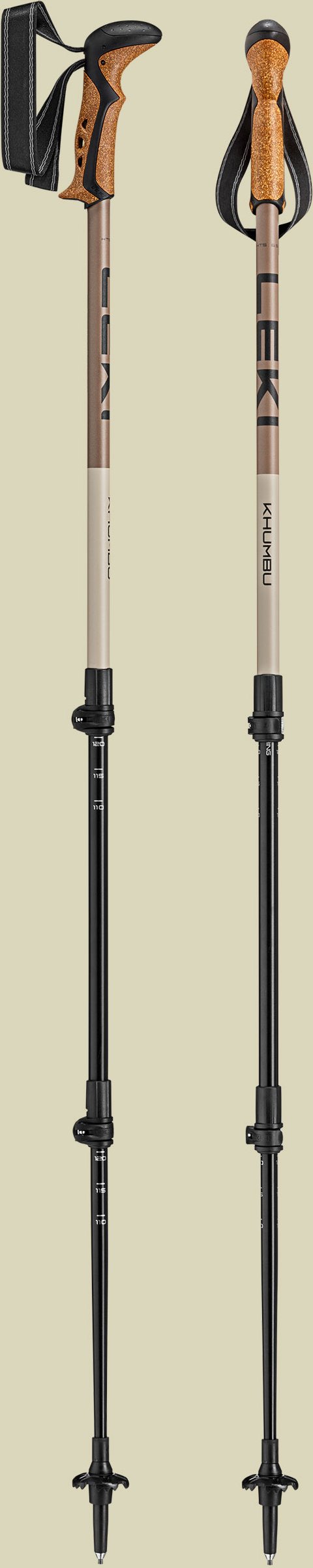 Khumbu Länge 110 - 145 cm Farbe black-pale clay light-pale clay dark