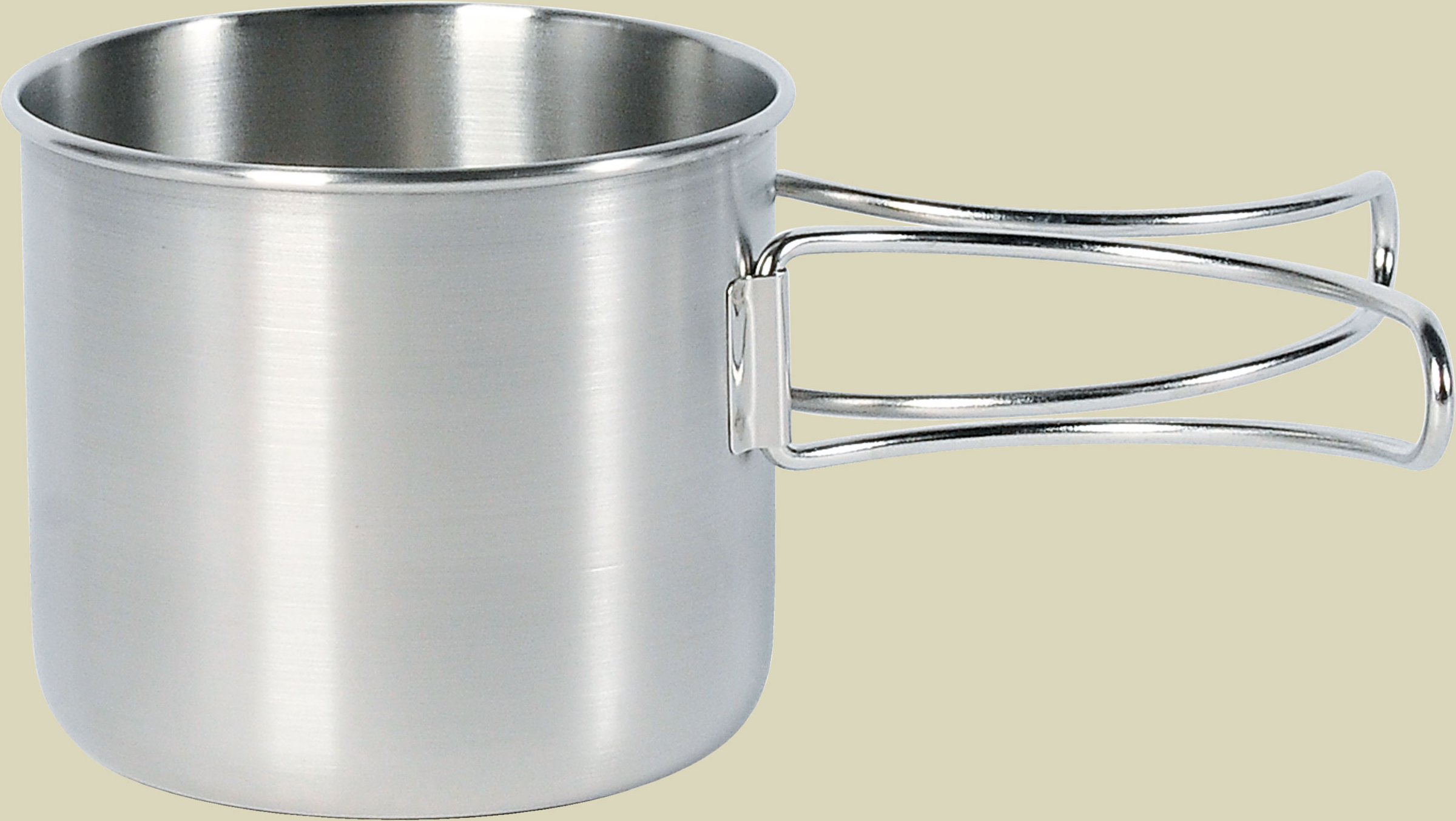 Handle Mug 500 Volumen: 0,5 Liter Farbe: Edelstahl