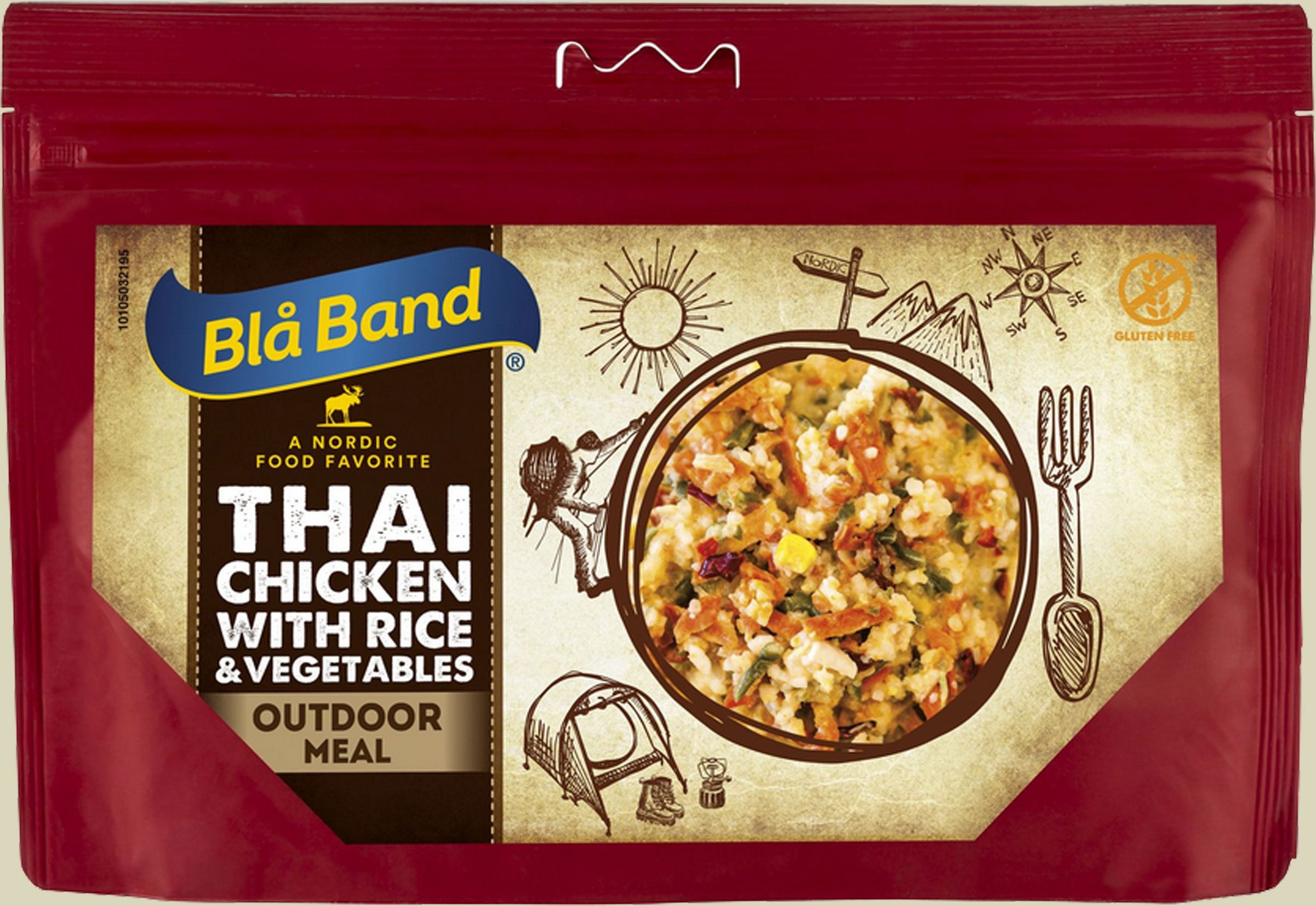 Thai Chicken with Rice and Vegetables 139g
