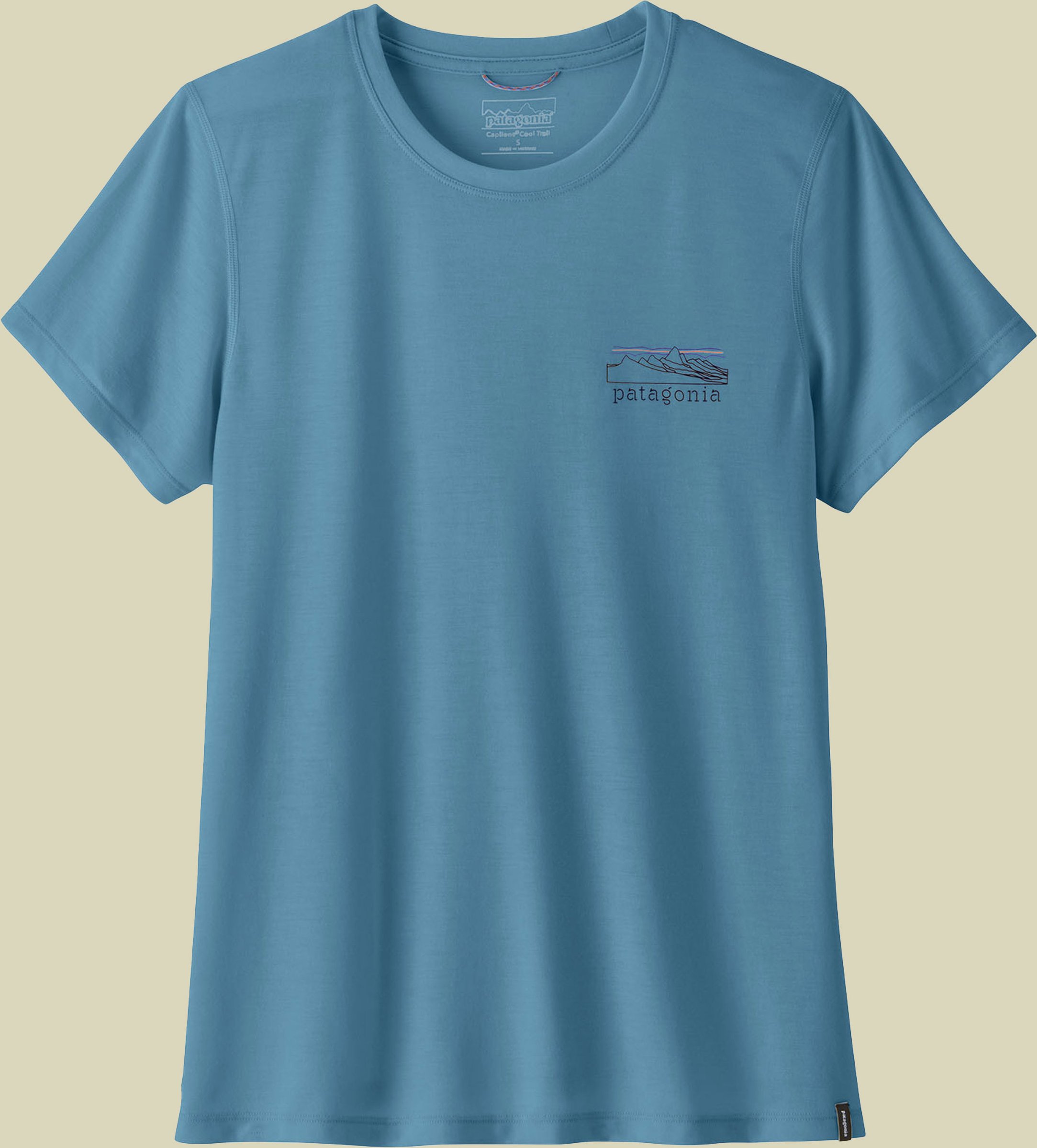 Cap Cool Trail Shirt Stratapeaks Women M blau- shore blue