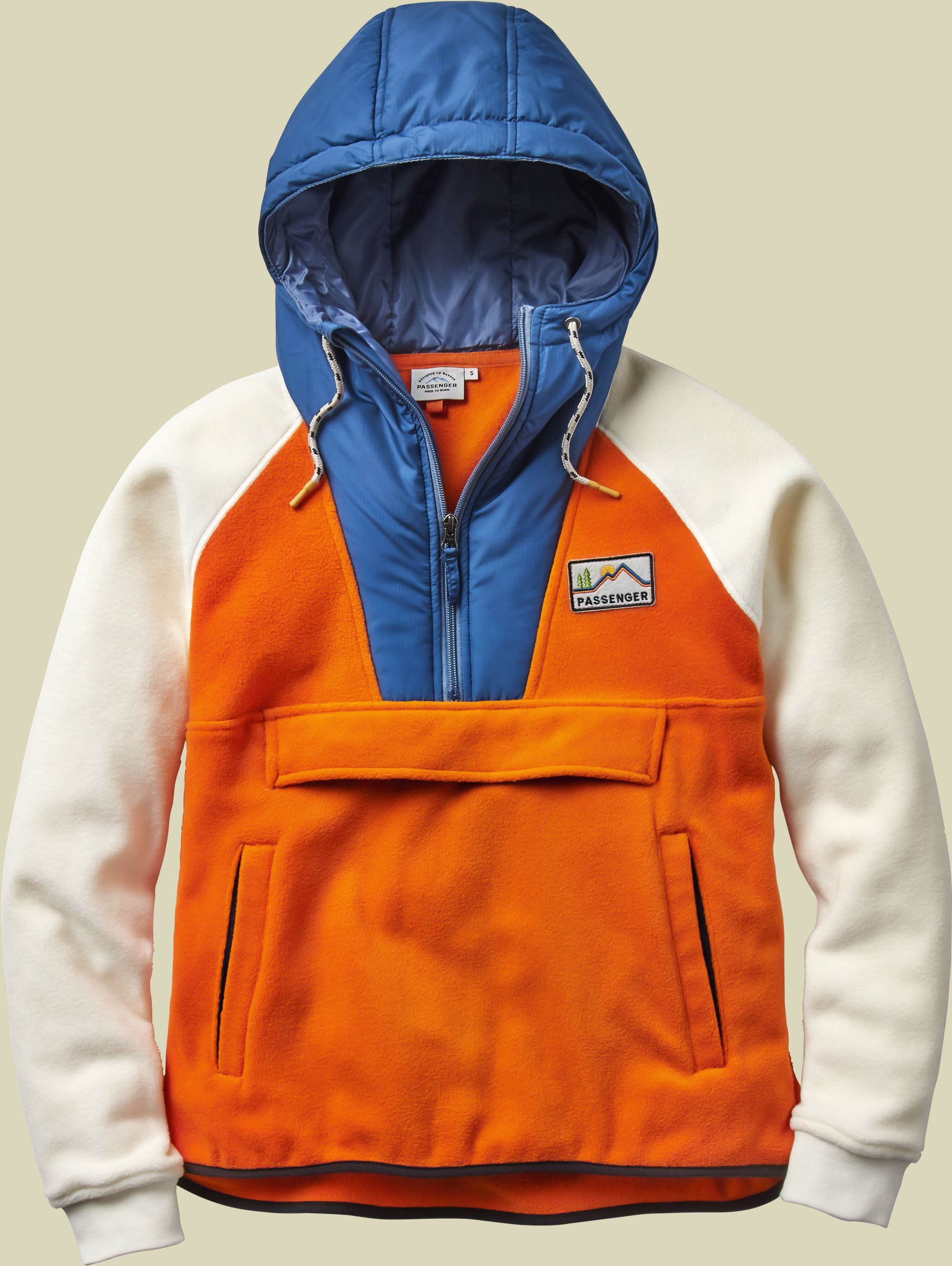 Alexander Recycled Hooded Polar Fleece Women L orange - sunrise orange
