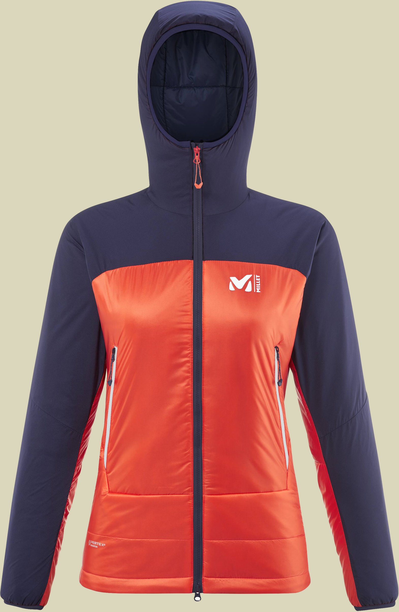 Tour Warm Hoodie Women Größe L Farbe coral chrome/white