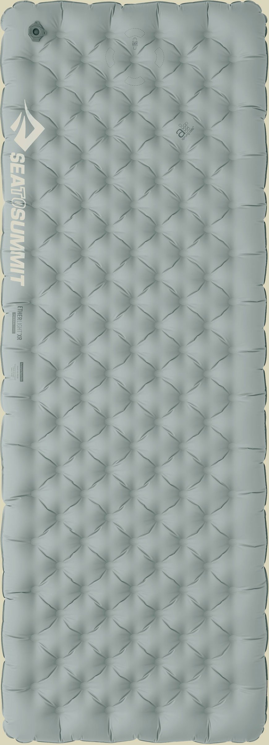 Ether Light XR Insulated ASC Mat Rectangular Regular Wide grau - Farbe grey dark