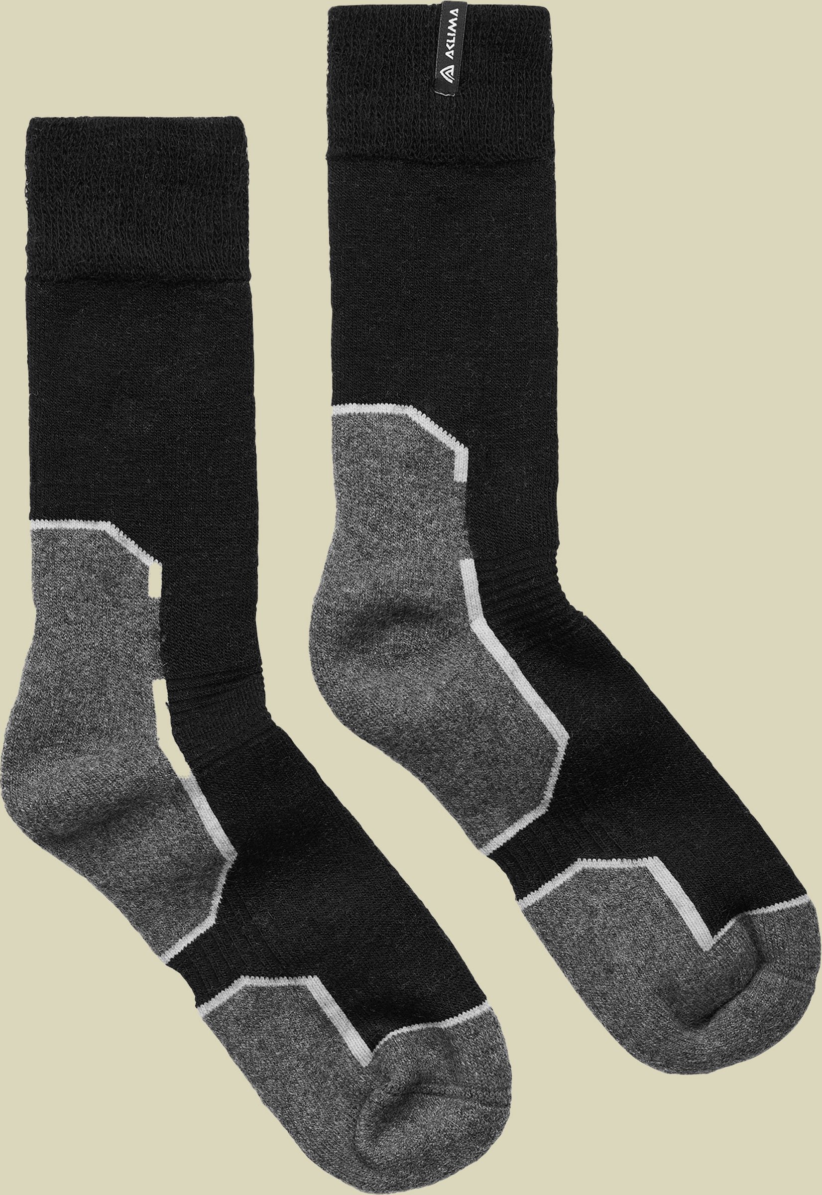 Thumbnail - WarmWool Socks Größe 44-48 Farbe jet black