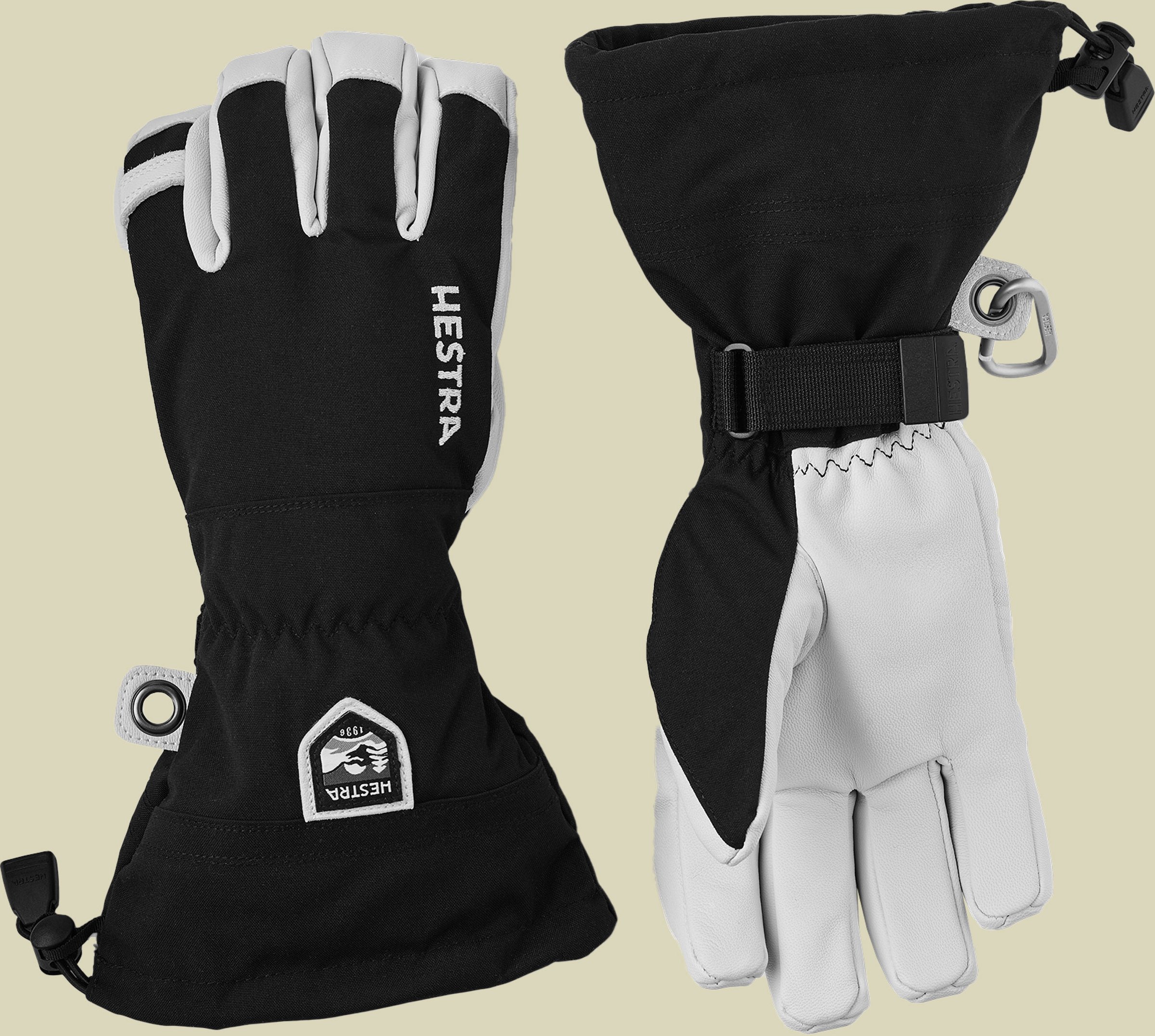 Army Leather Heli Ski black 13 - schwarz