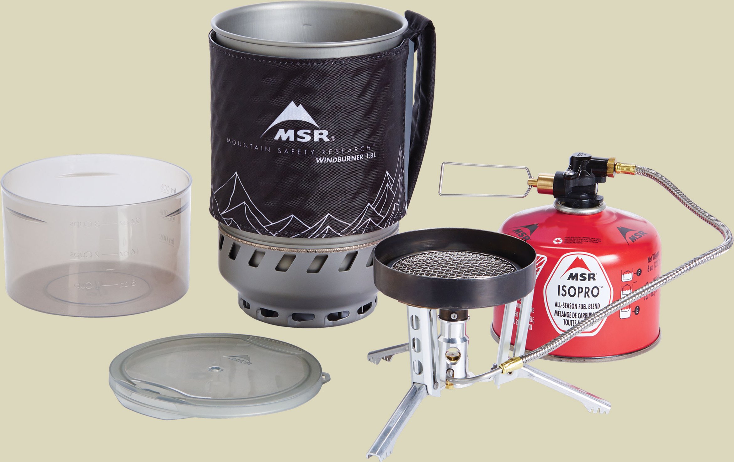 WindBurner Duo-Kochersystem Volumen 1,8 L