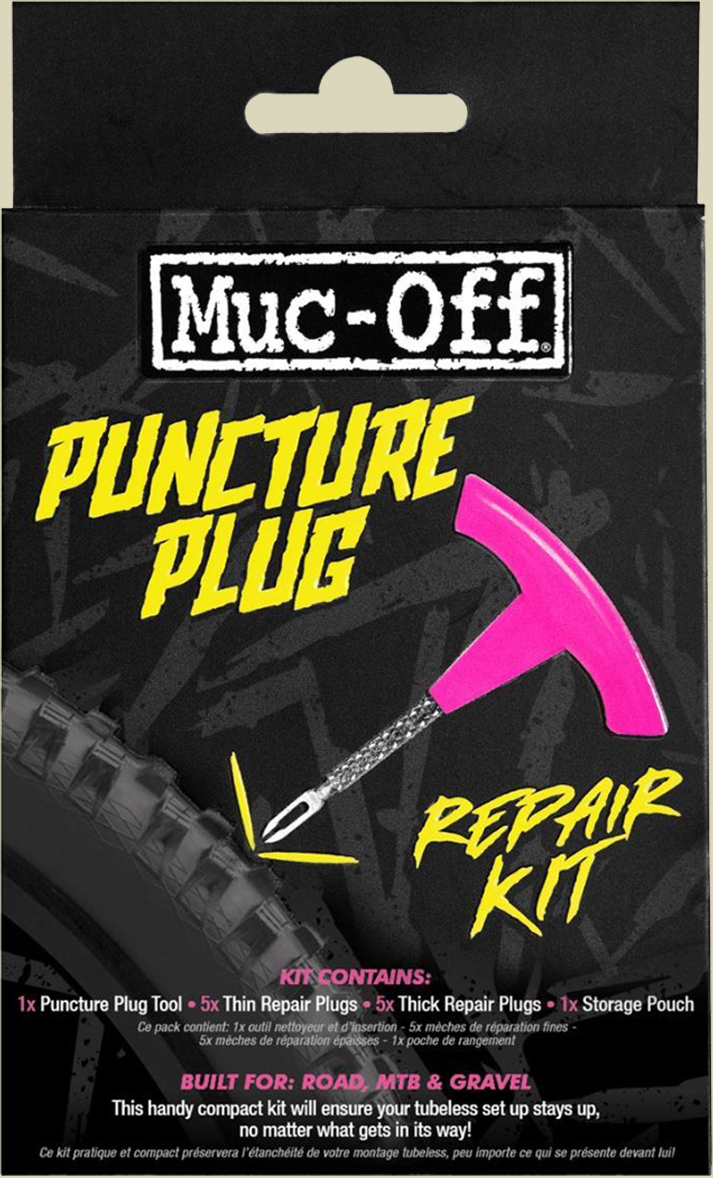 Tubeless Puncture Plug Repair Kit