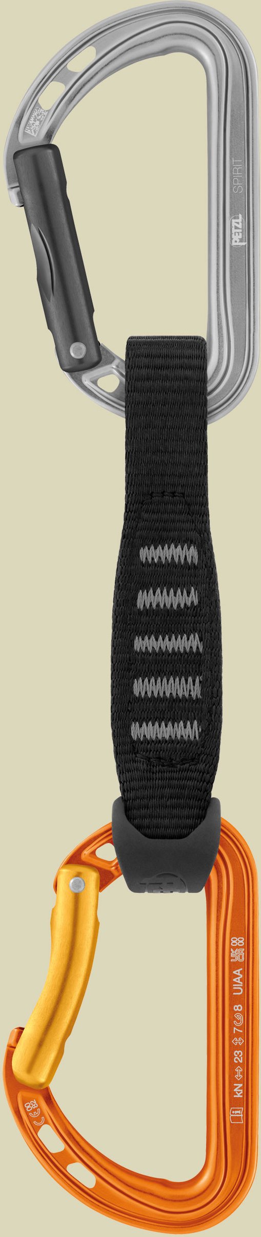 Spirit Express Länge 11 cm Farbe schwarz