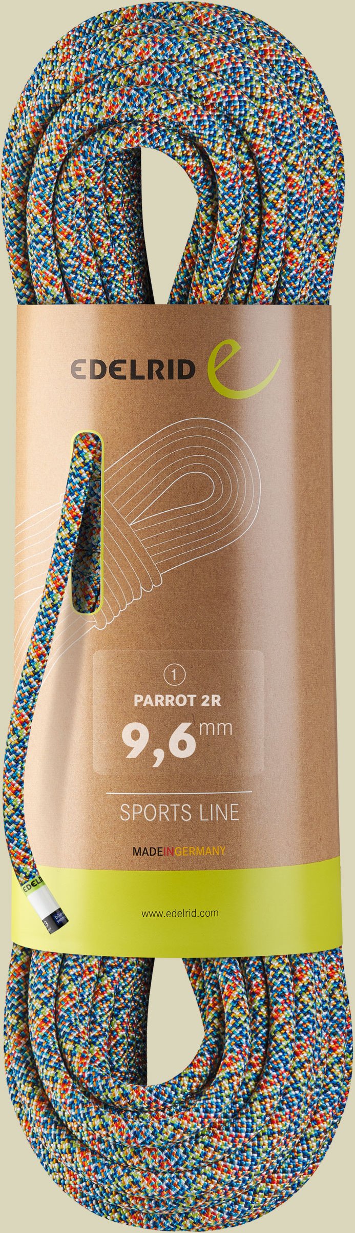 Parrot 2R 9,6 mm 40 m assorted colours