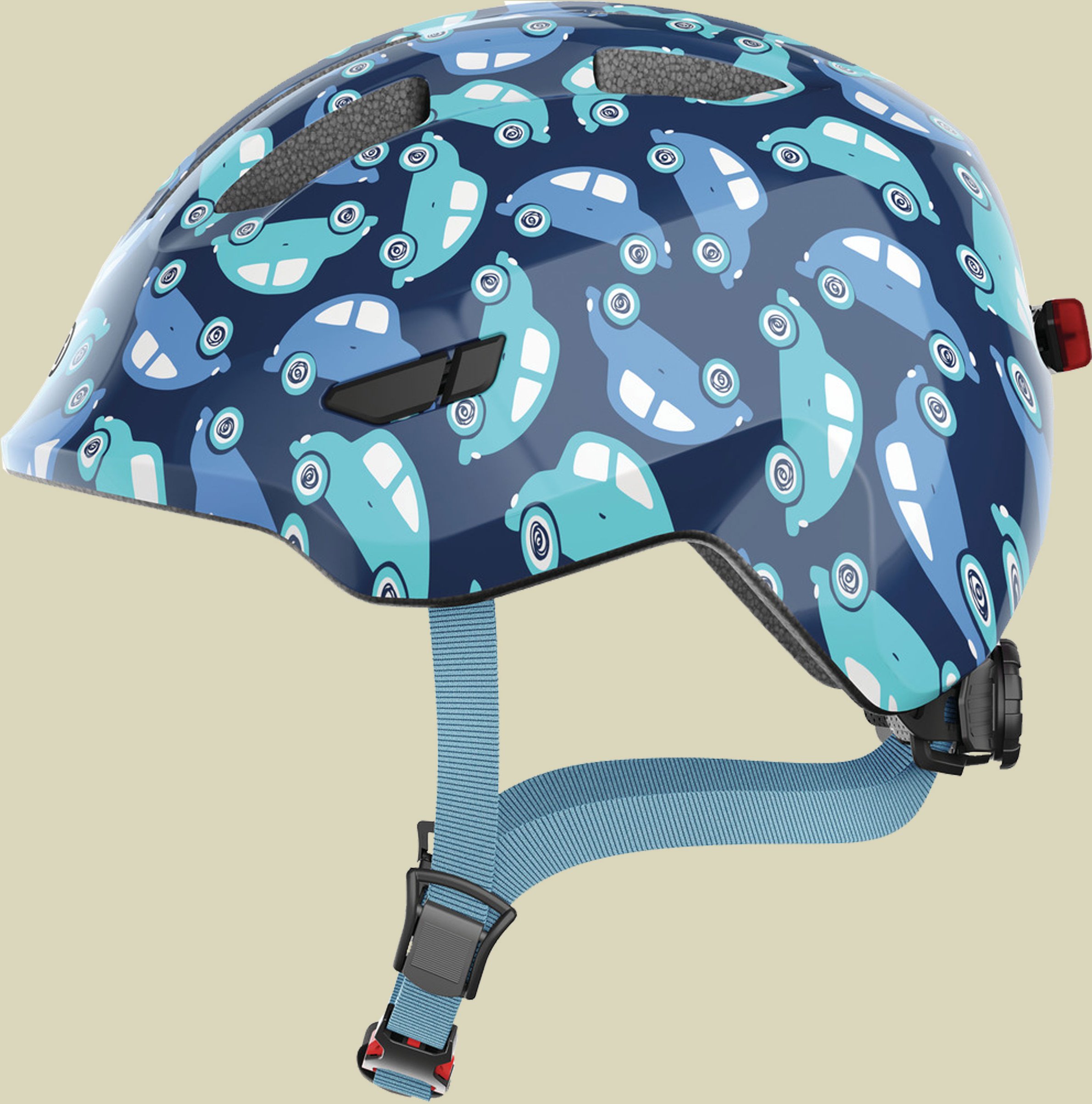 Smiley 3.0 LED Kopfumfang S 45-50 cm Farbe blue car