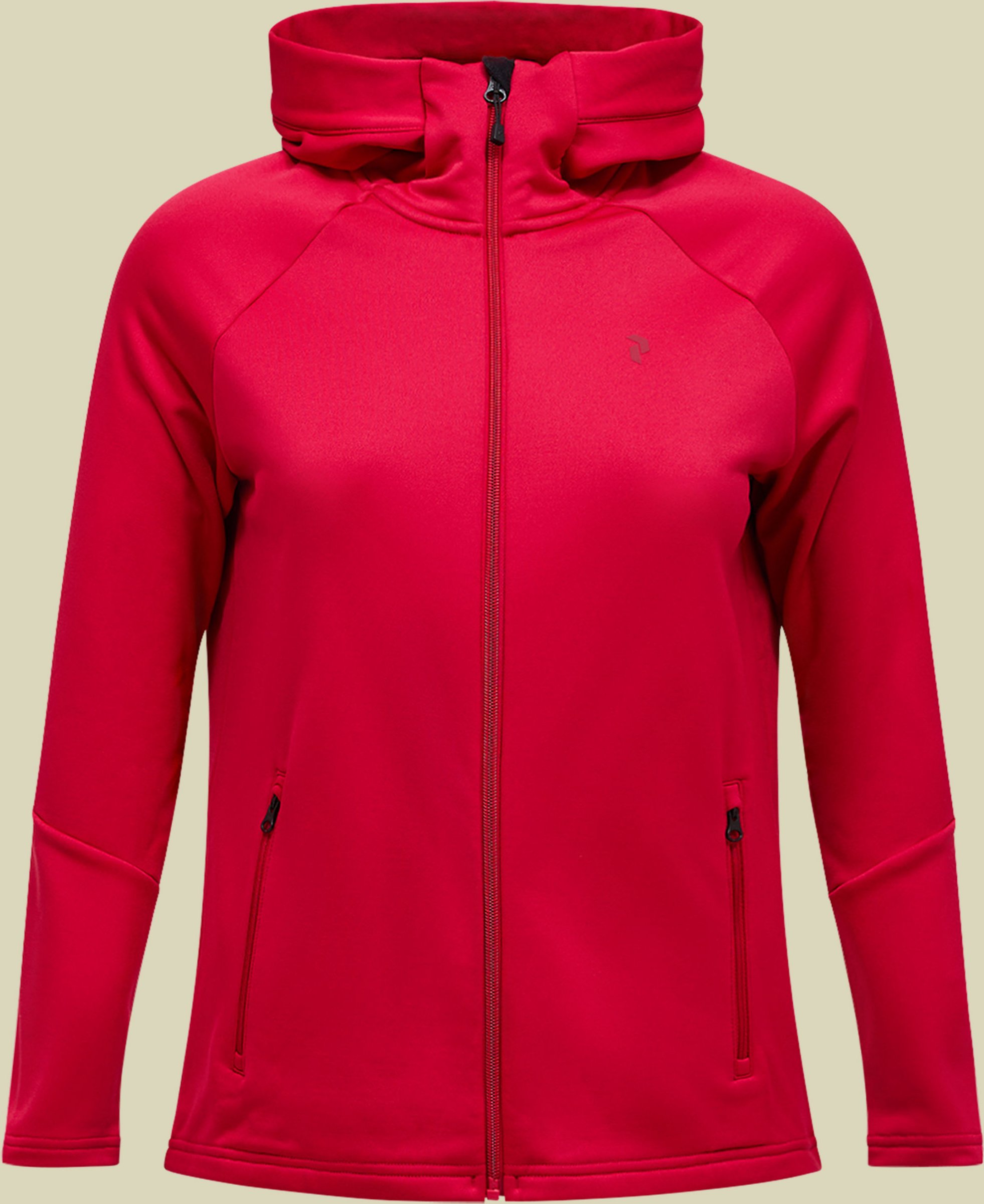 Rider Essentials Zip Hood Woman L rot - Farbe tech burgundy