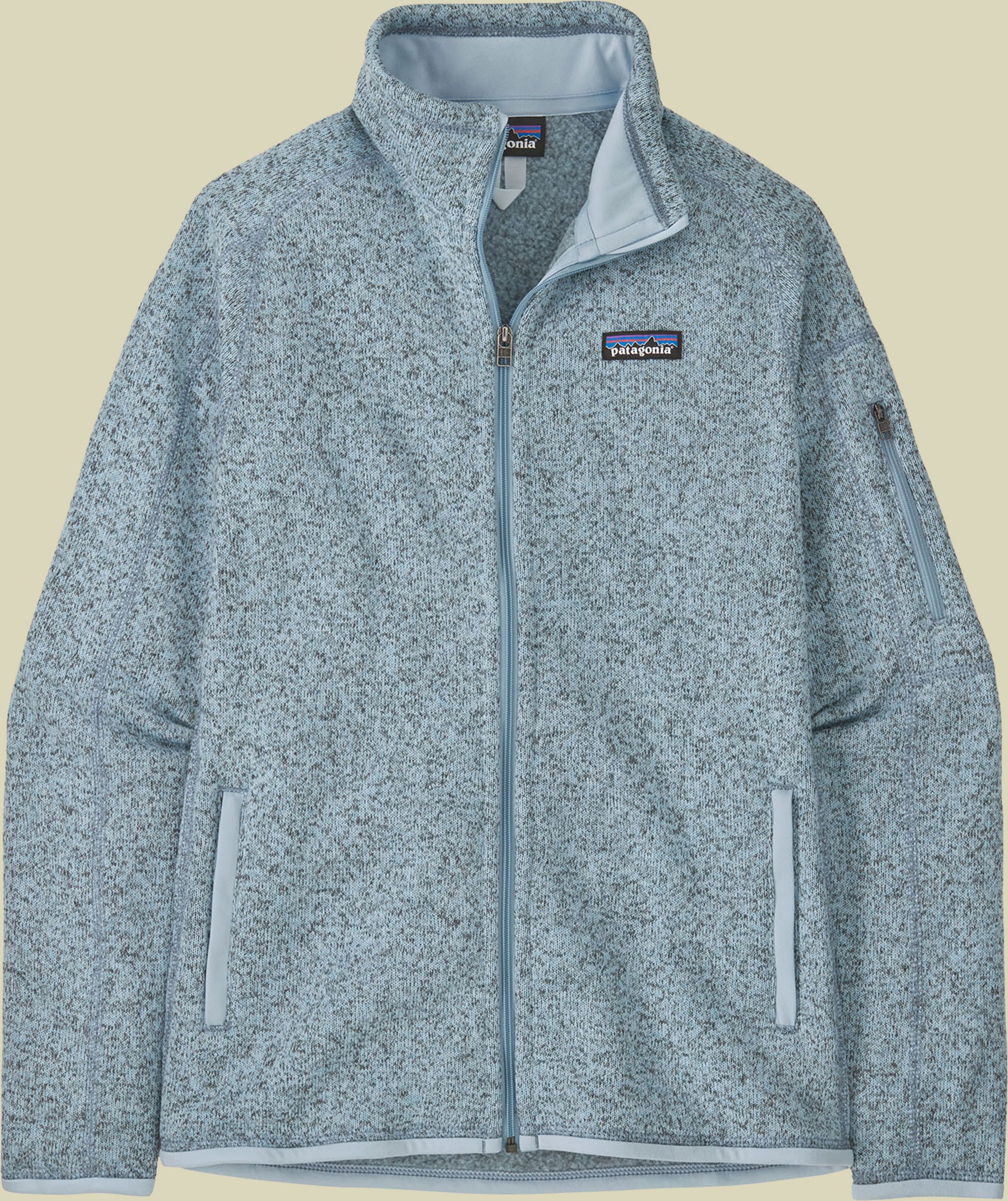 Better Sweater Jacket Women blau2 Größe M - Farbe fleck blue