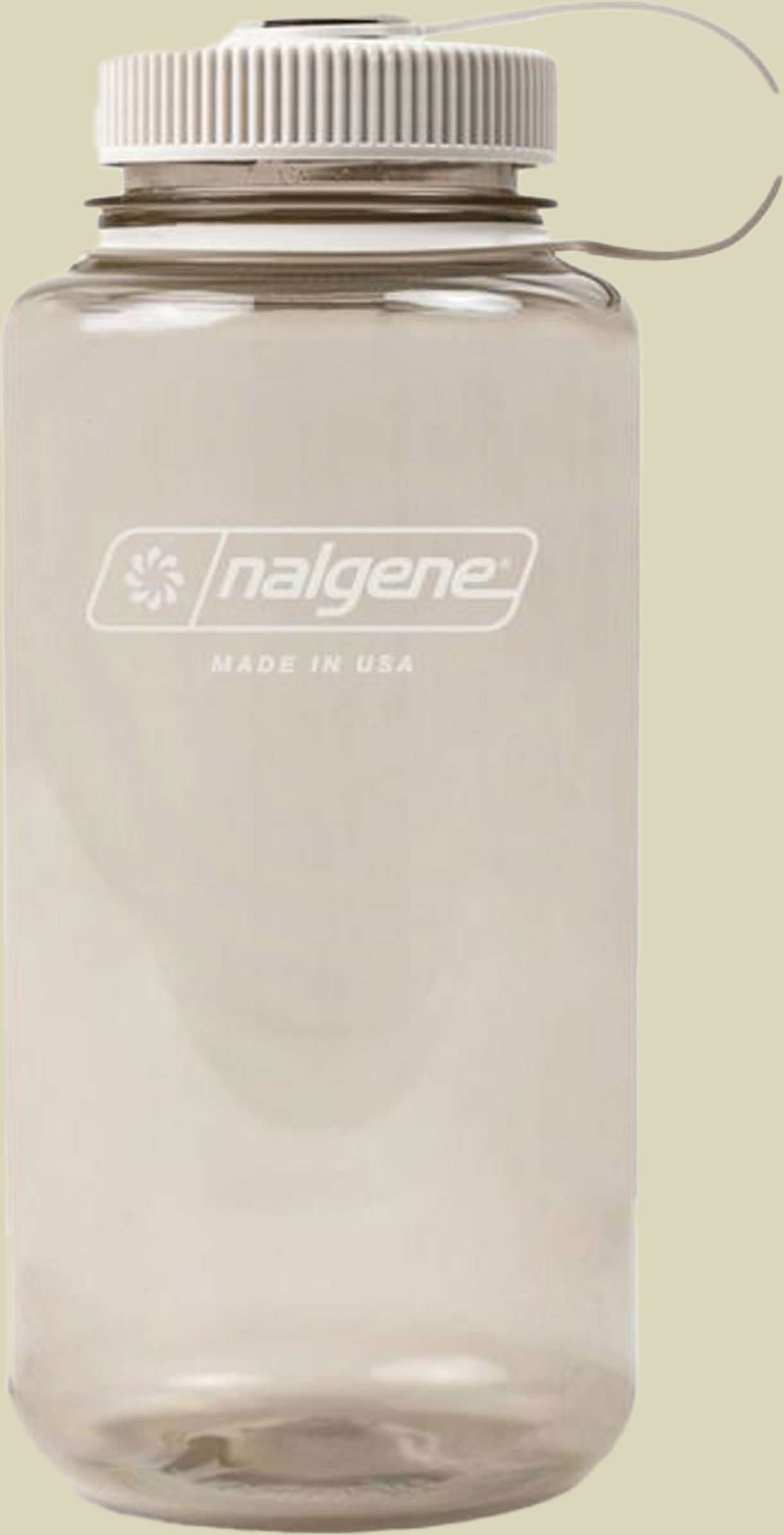 Nalgene Weithalsflasche WH Sustain beige 1000 - cotton
