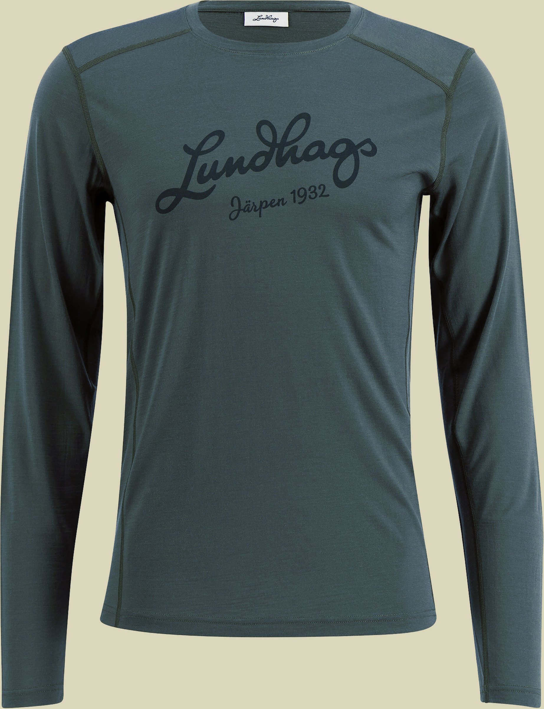 Fulu Merino Longsleeve T-Shirt Men blau L - Farbe light navy