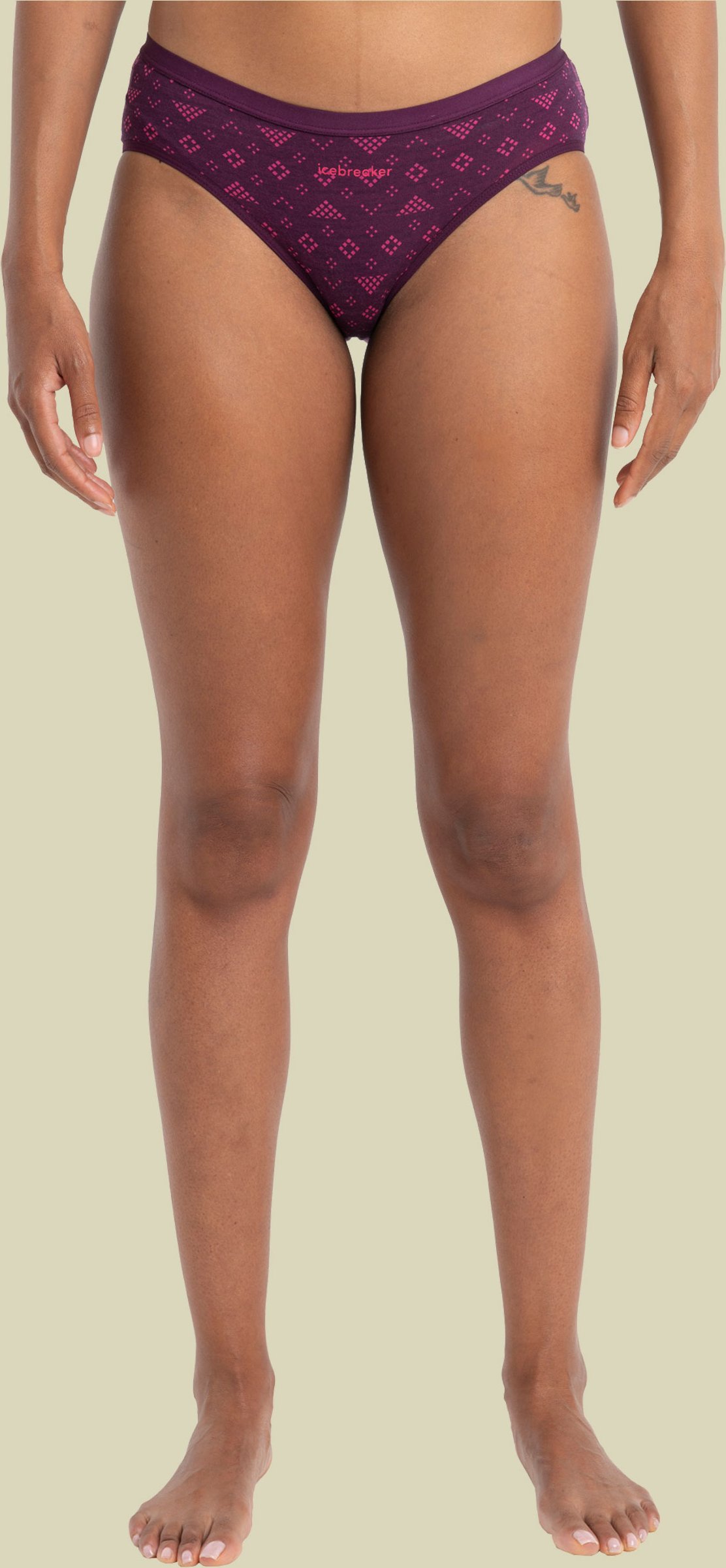 Merino 150 Siren Hipkini First Snow Women Größe XS Farbe nightshade/tempo/aop