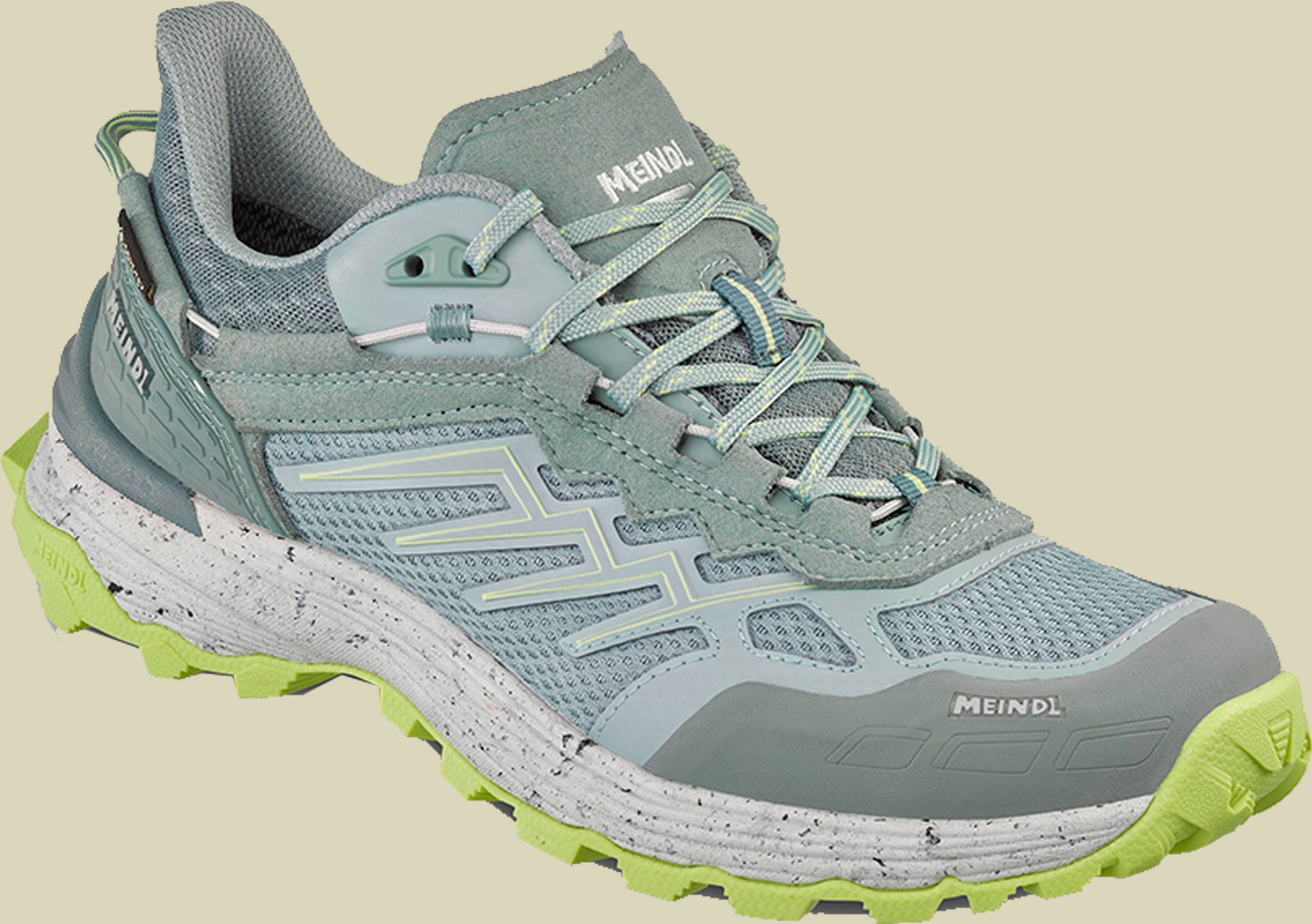 Jamaica Lady GTX UK 6 grau - eisgrau/gelb