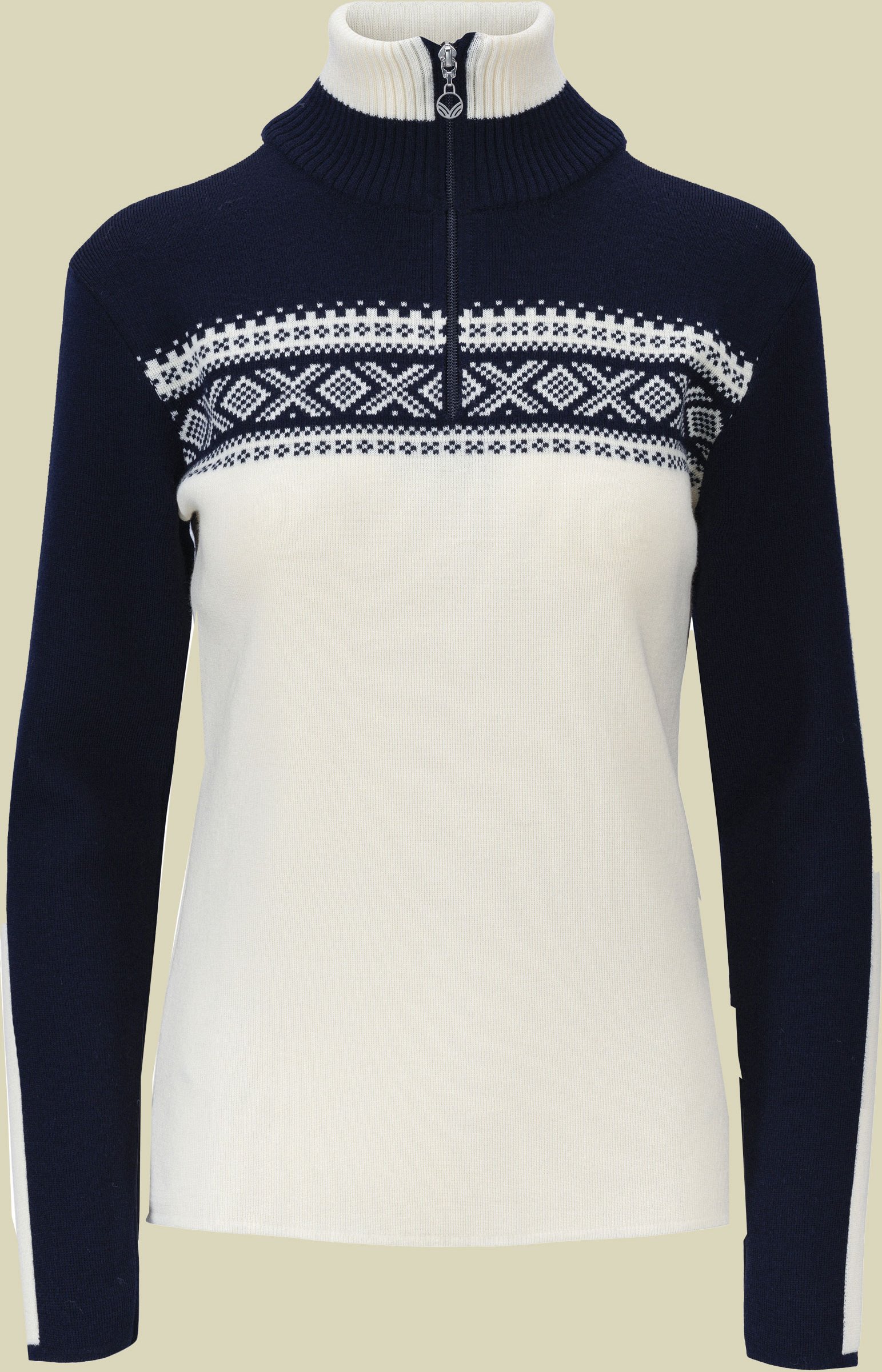 Dystingen Sweater Women XL blau - off white/navy