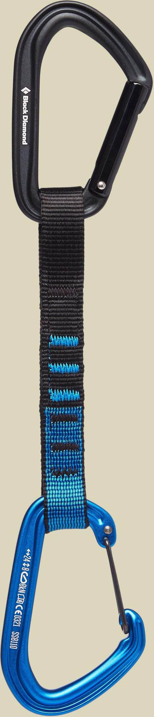 Hotforge Hybrid Quickdraw Länge 12 cm Farbe blue