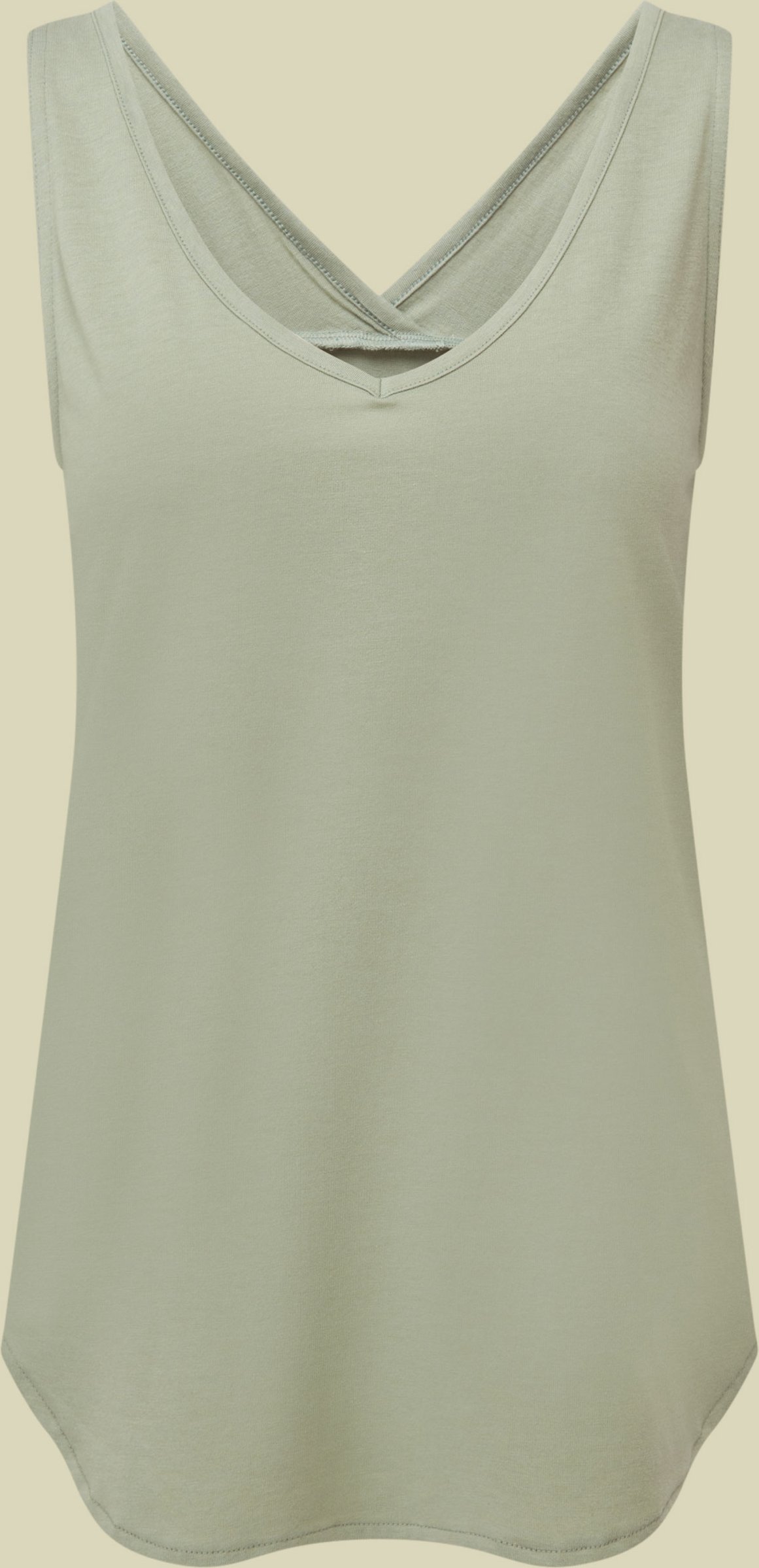 Bali V-Neck Tank Women grün L - Farbe celery
