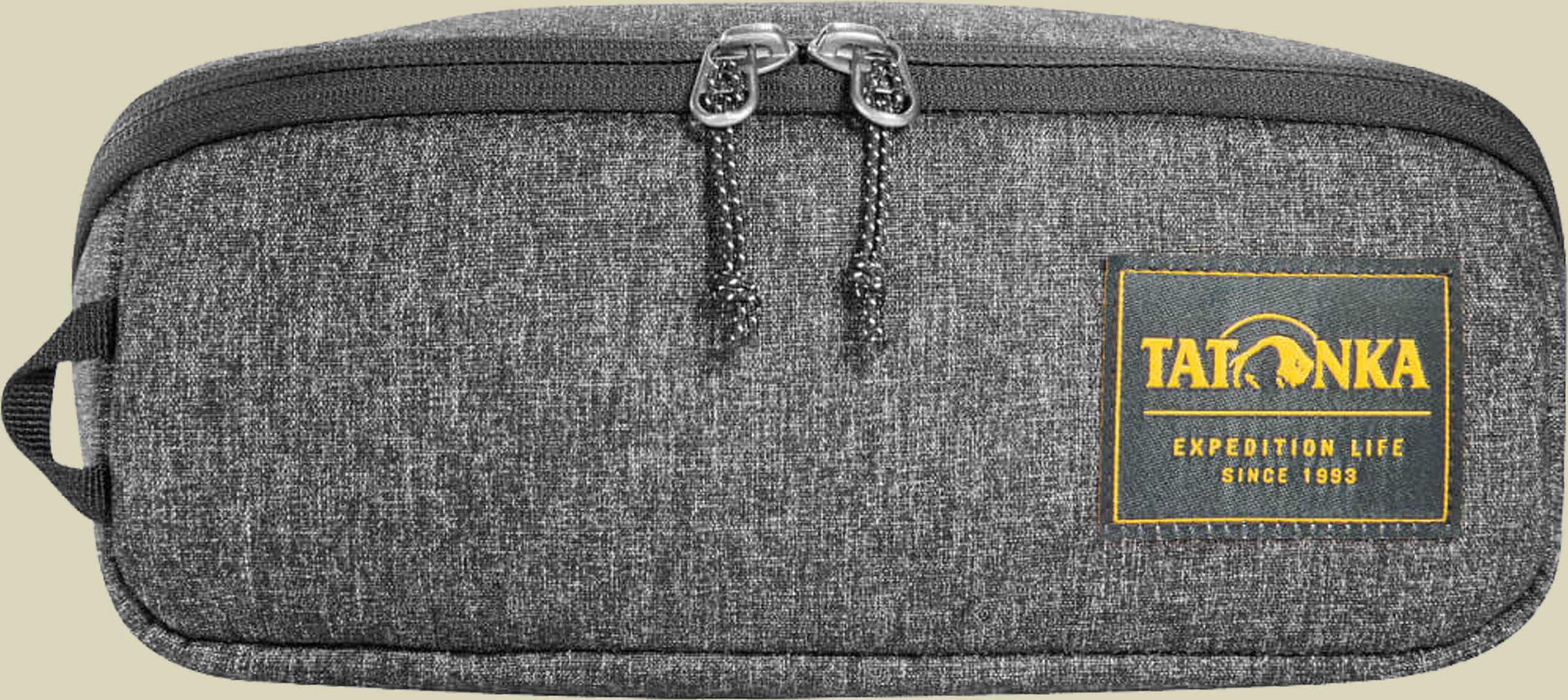 Square Zip Pouch M one size schwarz - black