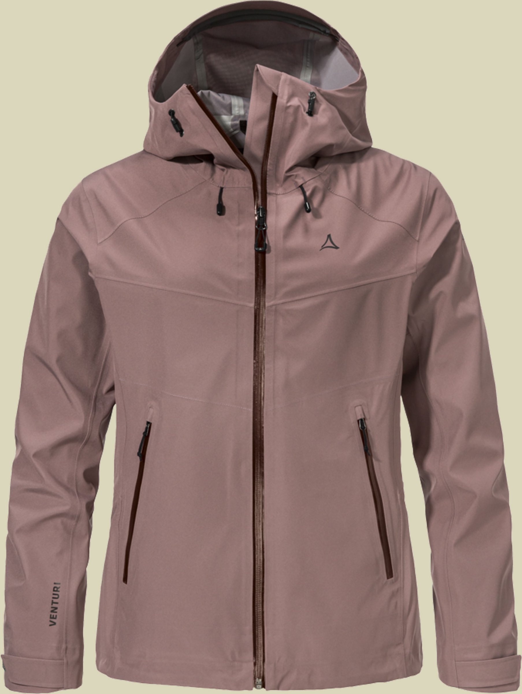 Jacket Style Cascata Women 36 braun - twilight mauve