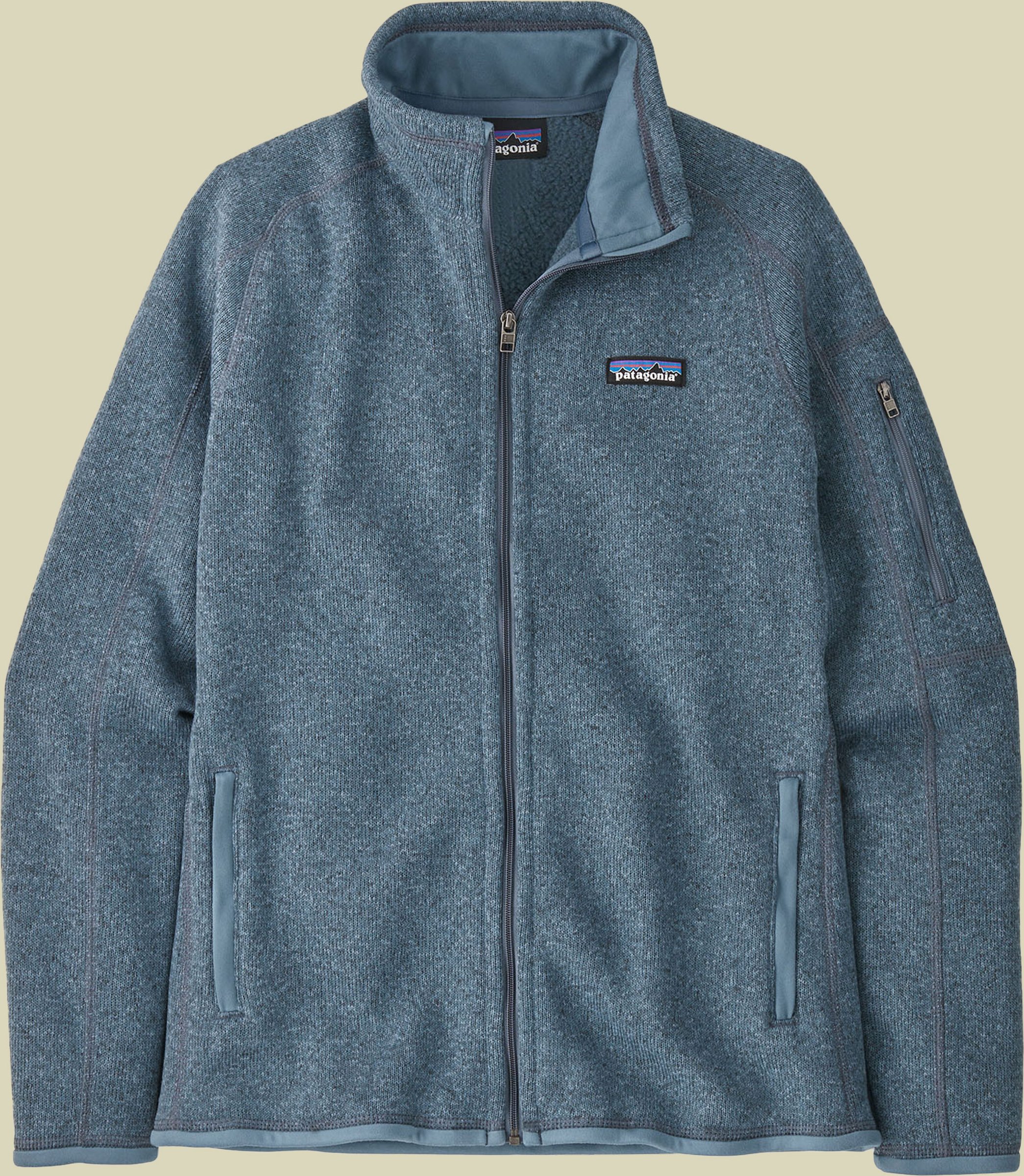 Better Sweater Jacket Women blau M - utility blue