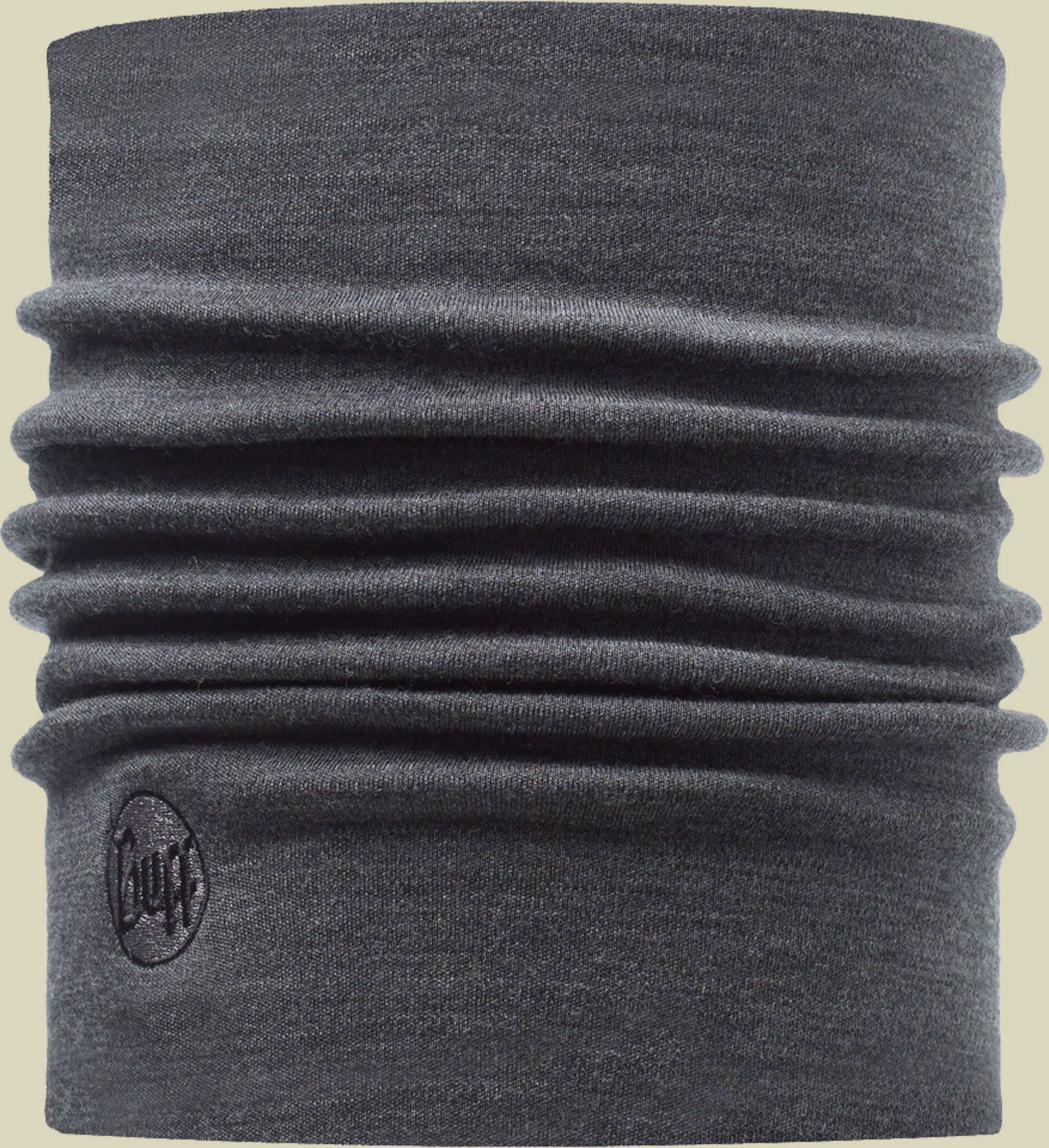 Heavyweight Merino Wool Neckwarmer one size Farbe solid grey
