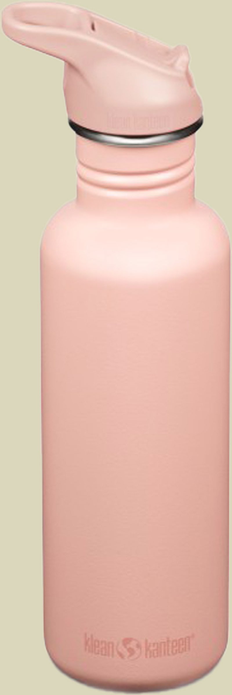 Kanteen Classic (Flip Sport Cap) 800 ml rosa - Farbe peach parfait