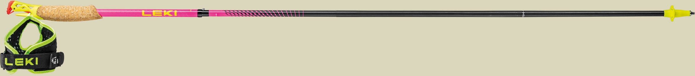 Ultratrail FX.One Superlite neonpink-neongelb-naturalcarbon 105 cm