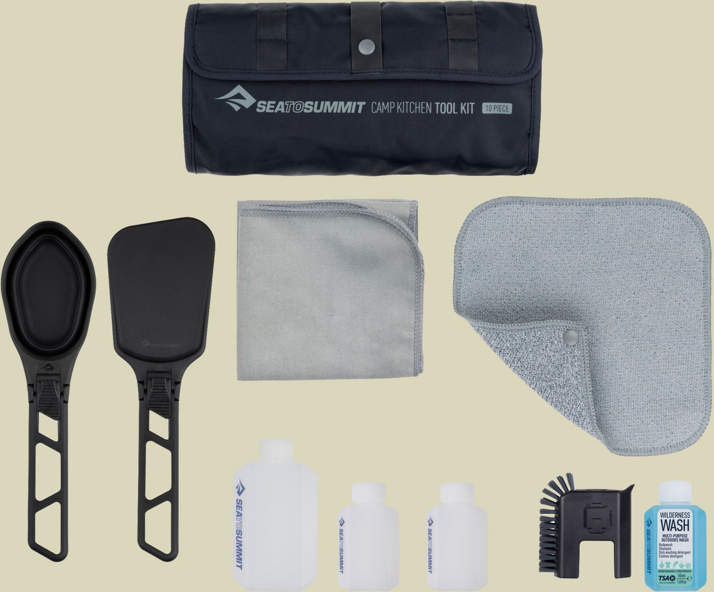 Camp Kitchen Tool Kit 10 Piece 10-teilig