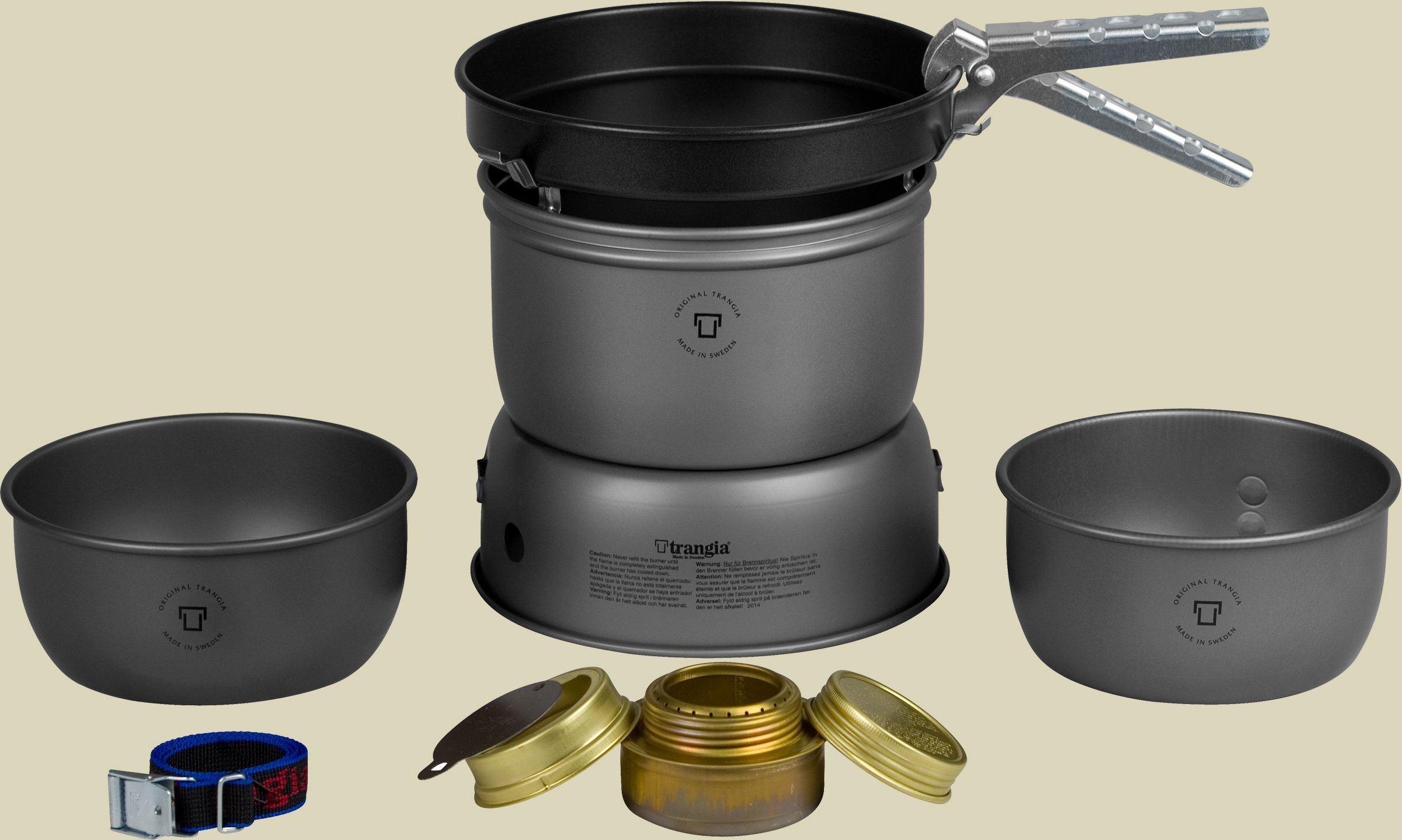 Sturmkocher klein HA ALU m. Non-stick Pfanne 27-3 HA (150273)