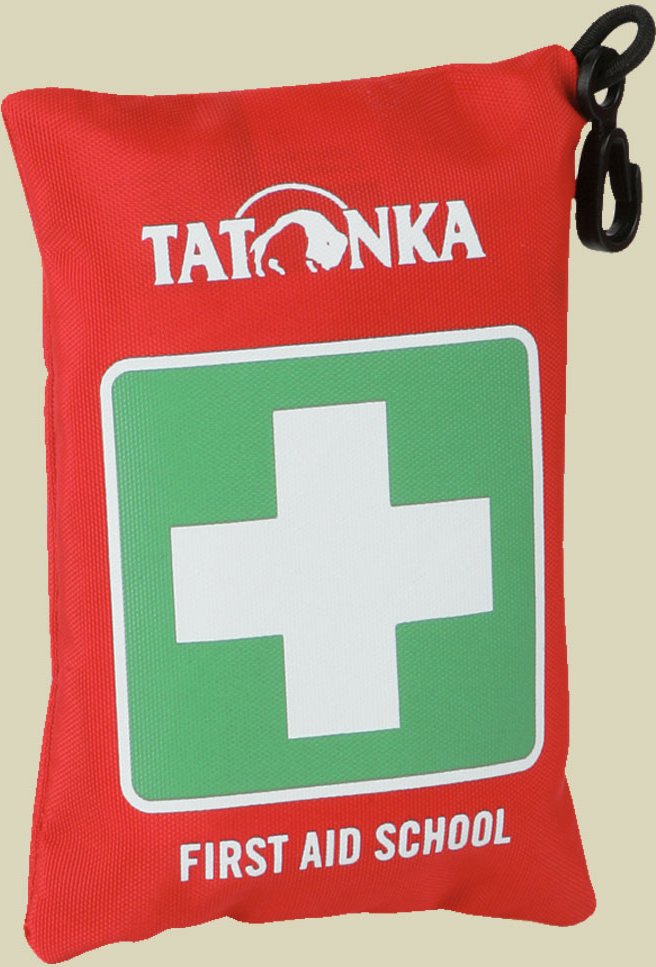 First Aid School Farbe red