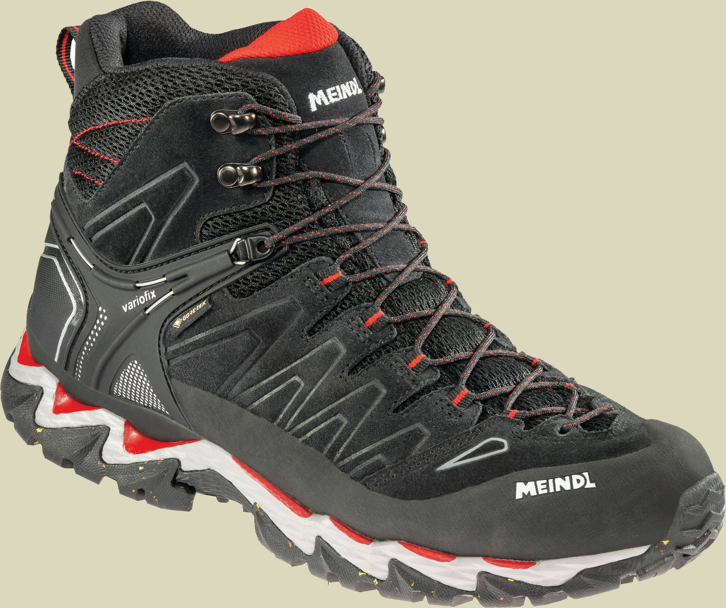 Lite Hike GTX Men Größe UK 8,5 Farbe schwarz/rot