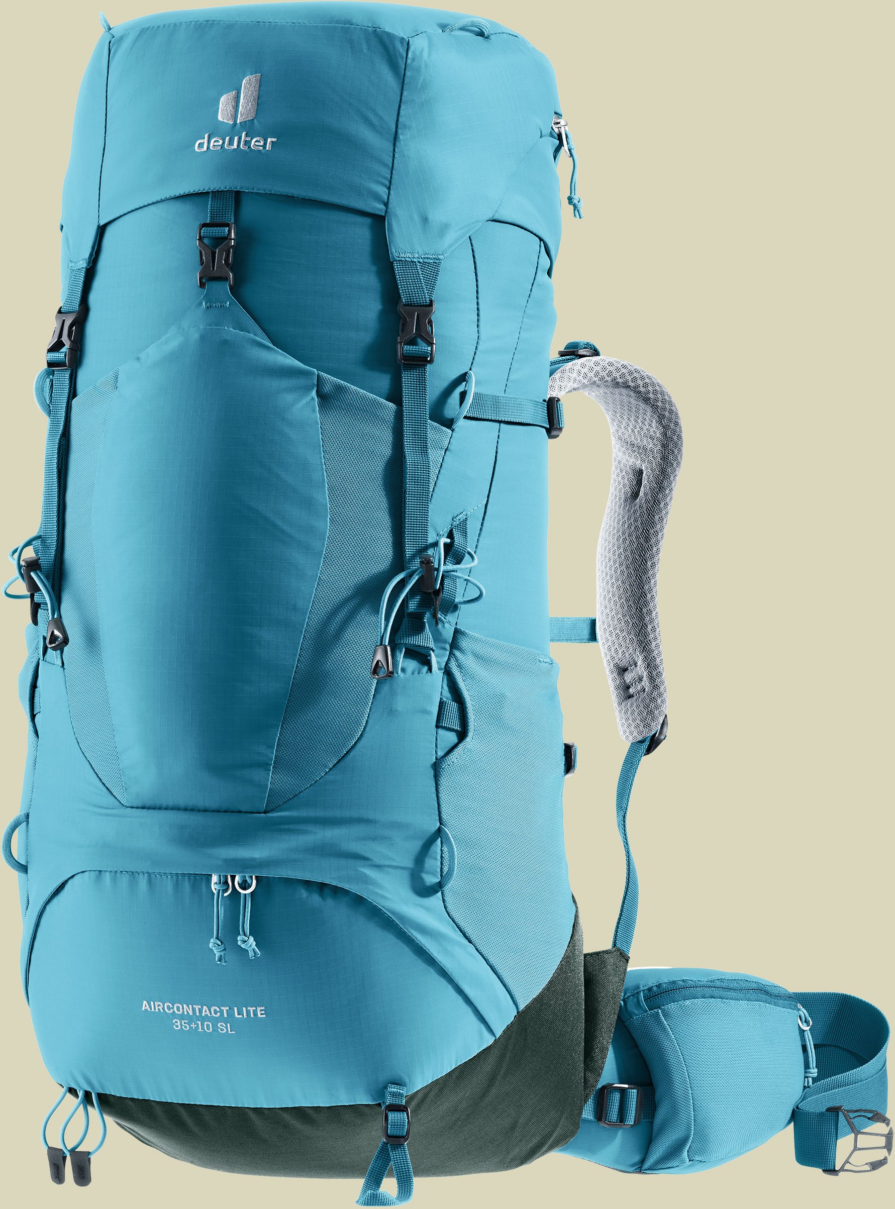 Aircontact Lite 35 + 10 SL Women Volumen 35 L + 10 L Farbe lagoon-ivy