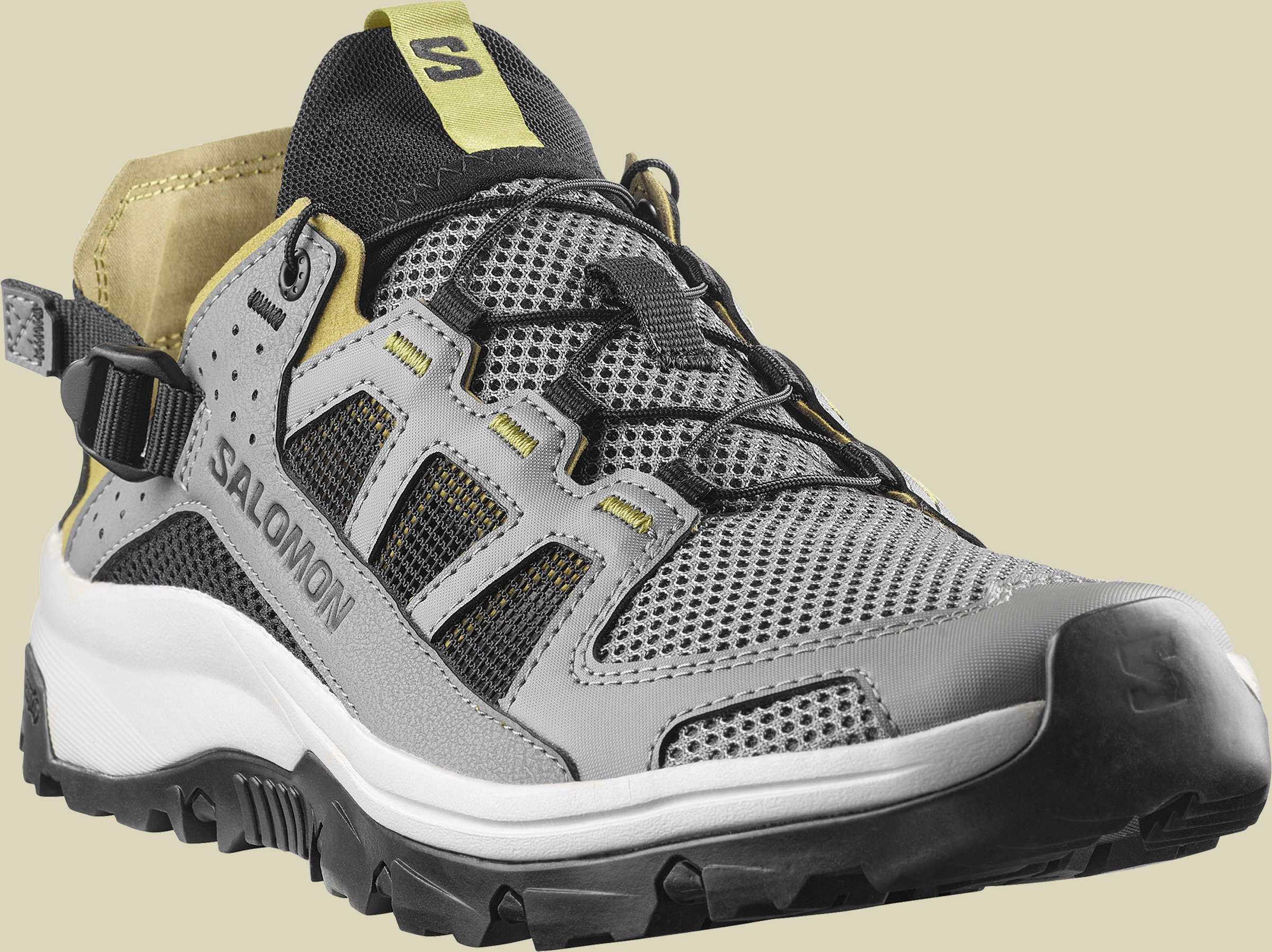 Techamphibian 5 Men grau UK 12 - castlerock/willow/black