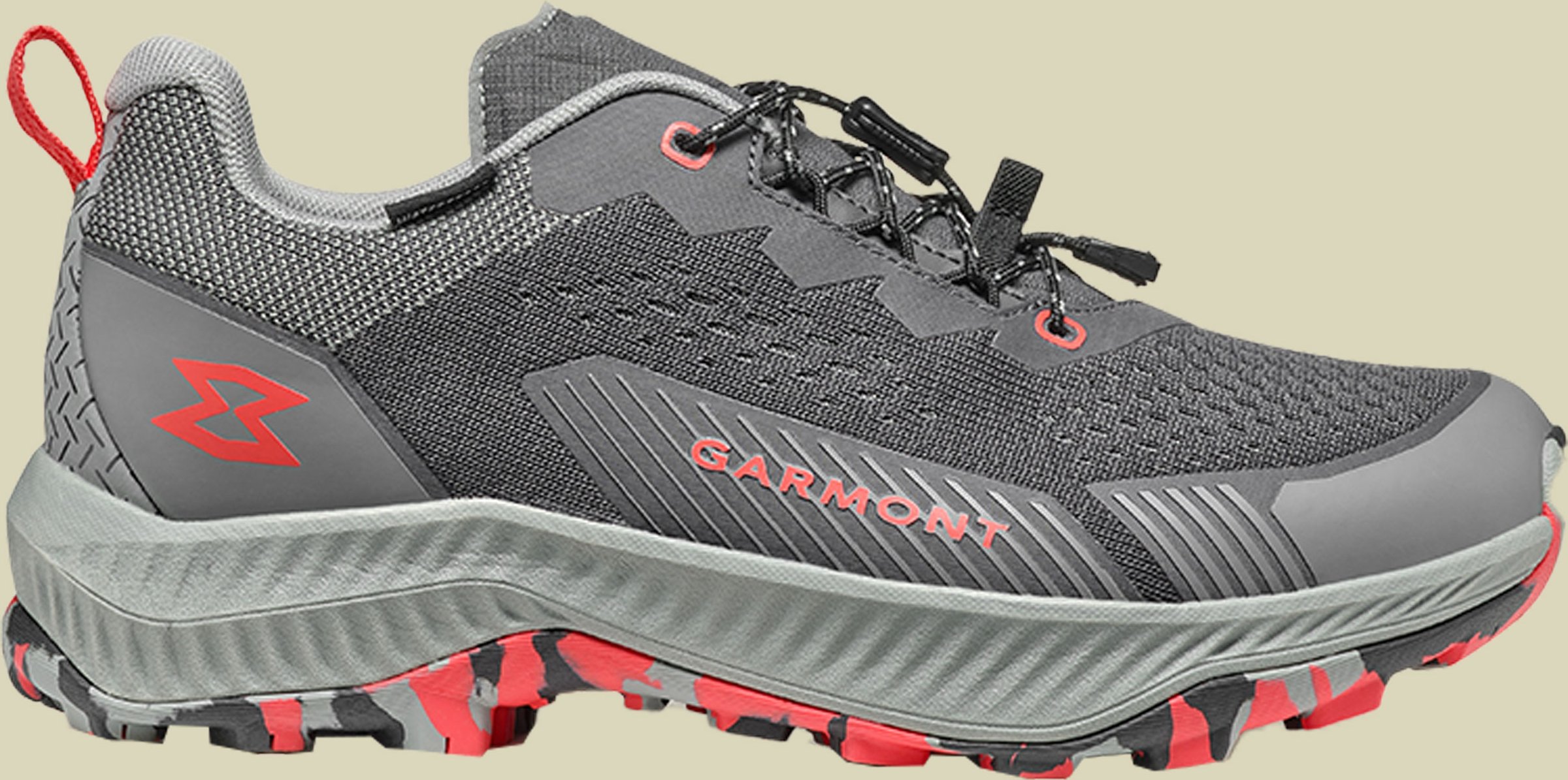 9.81 Pulse WP Women UK 6,5 grau - shadow grey/cayenne red