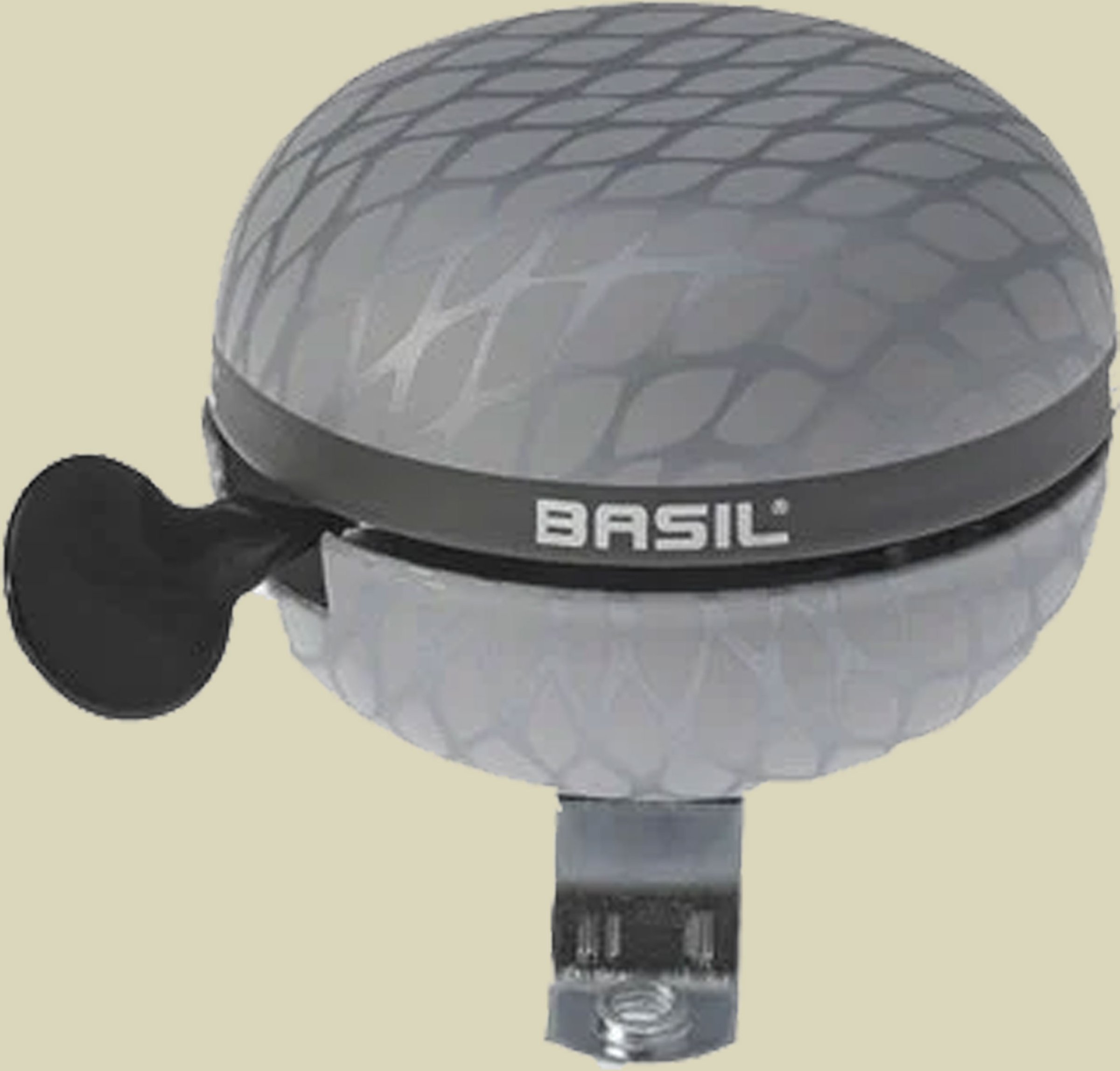 Ding-Dong Glocke Noir silber metallic