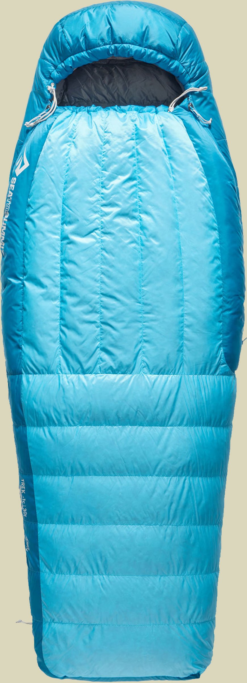 Trek Women´s -1C Down Sleeping Bag 170 cm blau - regular blue atoll