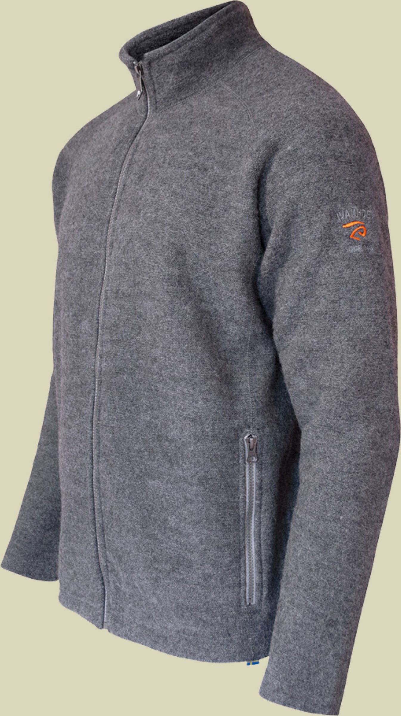 Danny Full Zip Men grau M - grey