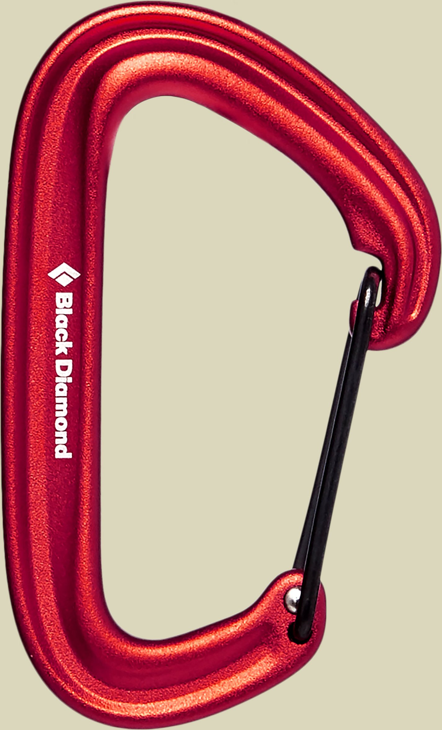 Litewire Carabiner one size rot - red