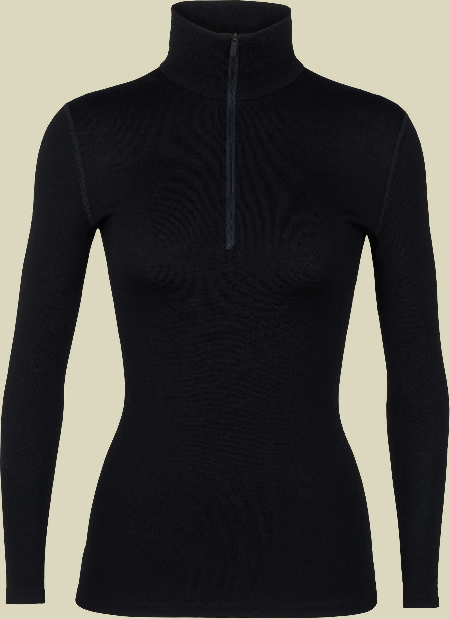 Tech LS Half Zip 260 Women schwarz L - black