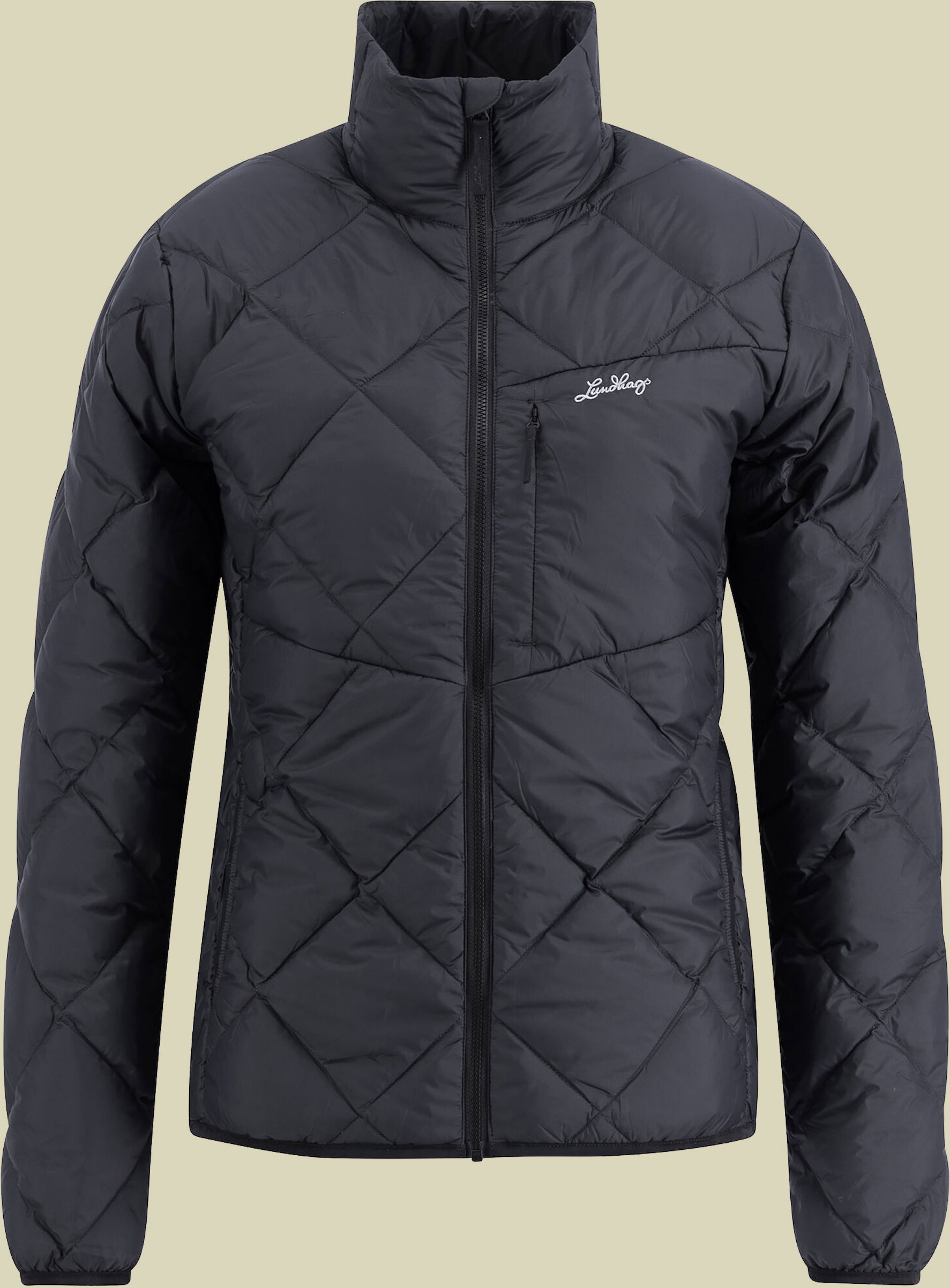 Tived Down Jacket Women L schwarz - Farbe black